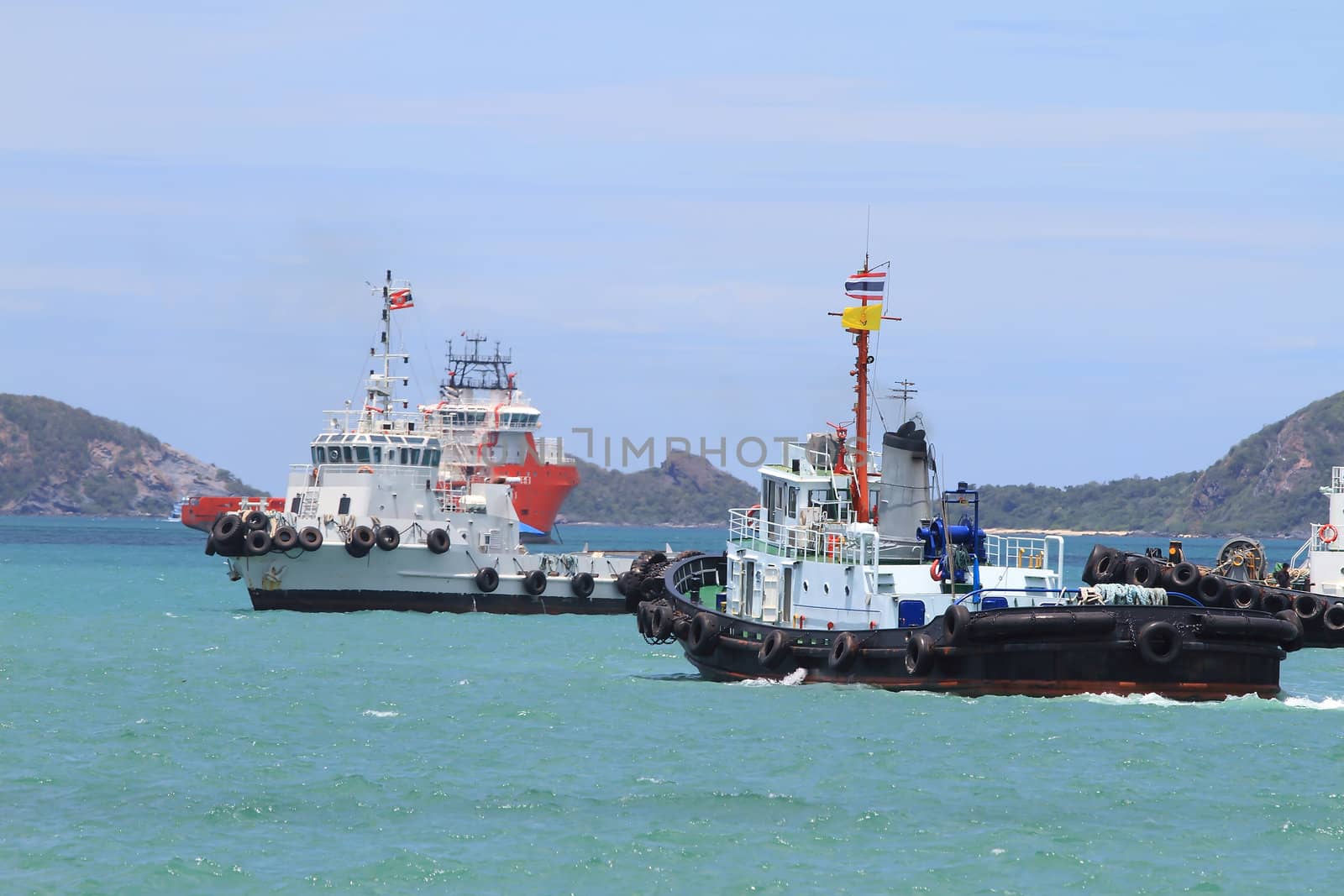 A tug boat
