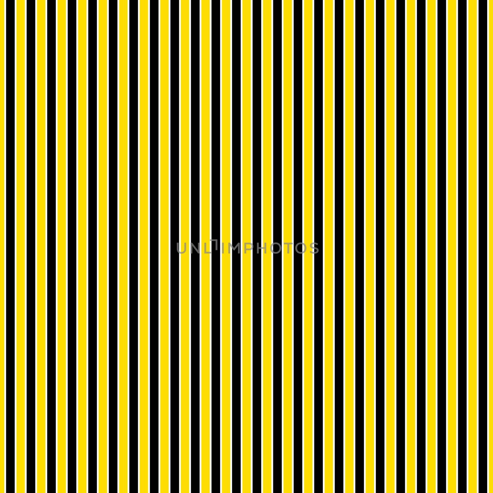 Seamless black, yellow, & white "bumblebee" stripes