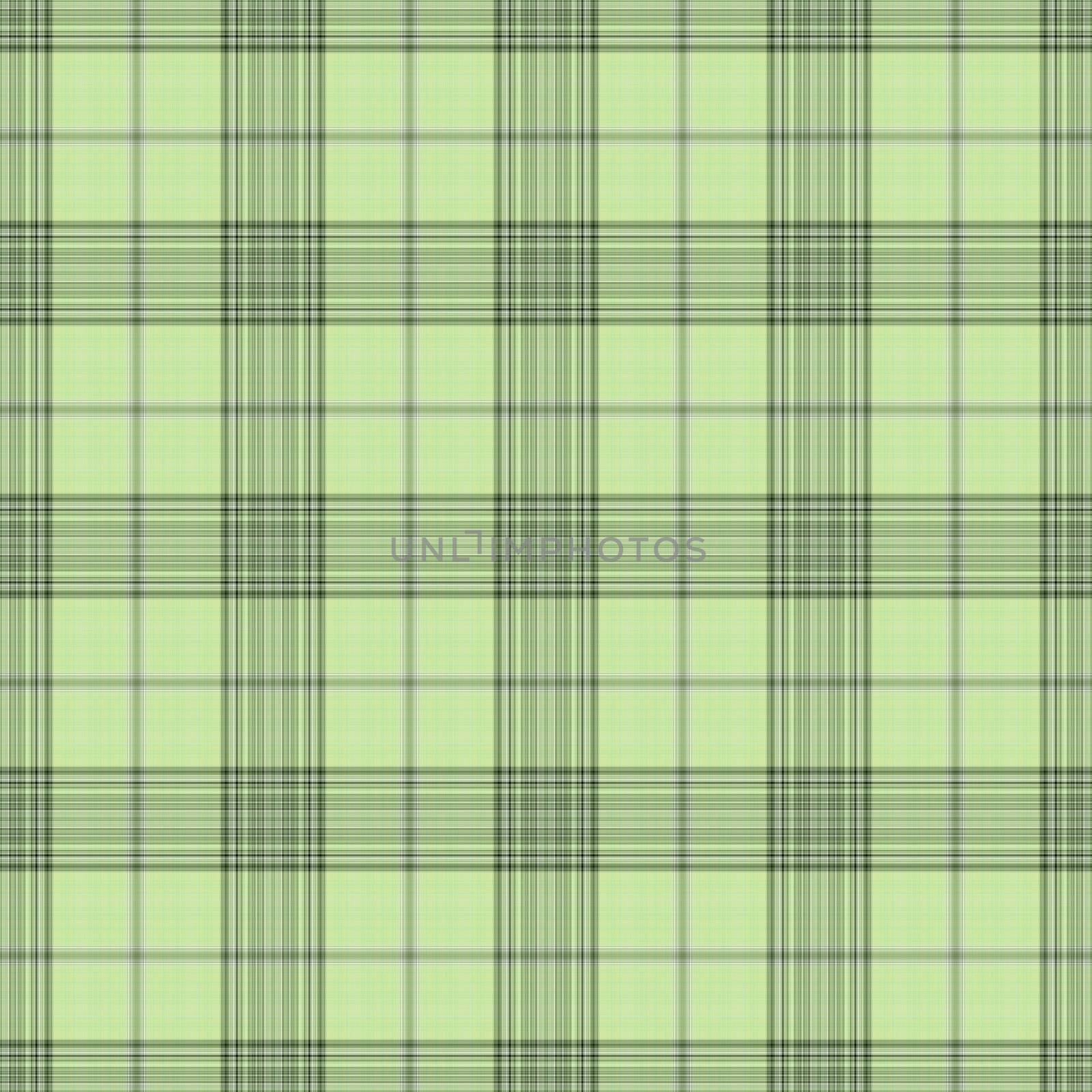 Soft plaid in shades of green