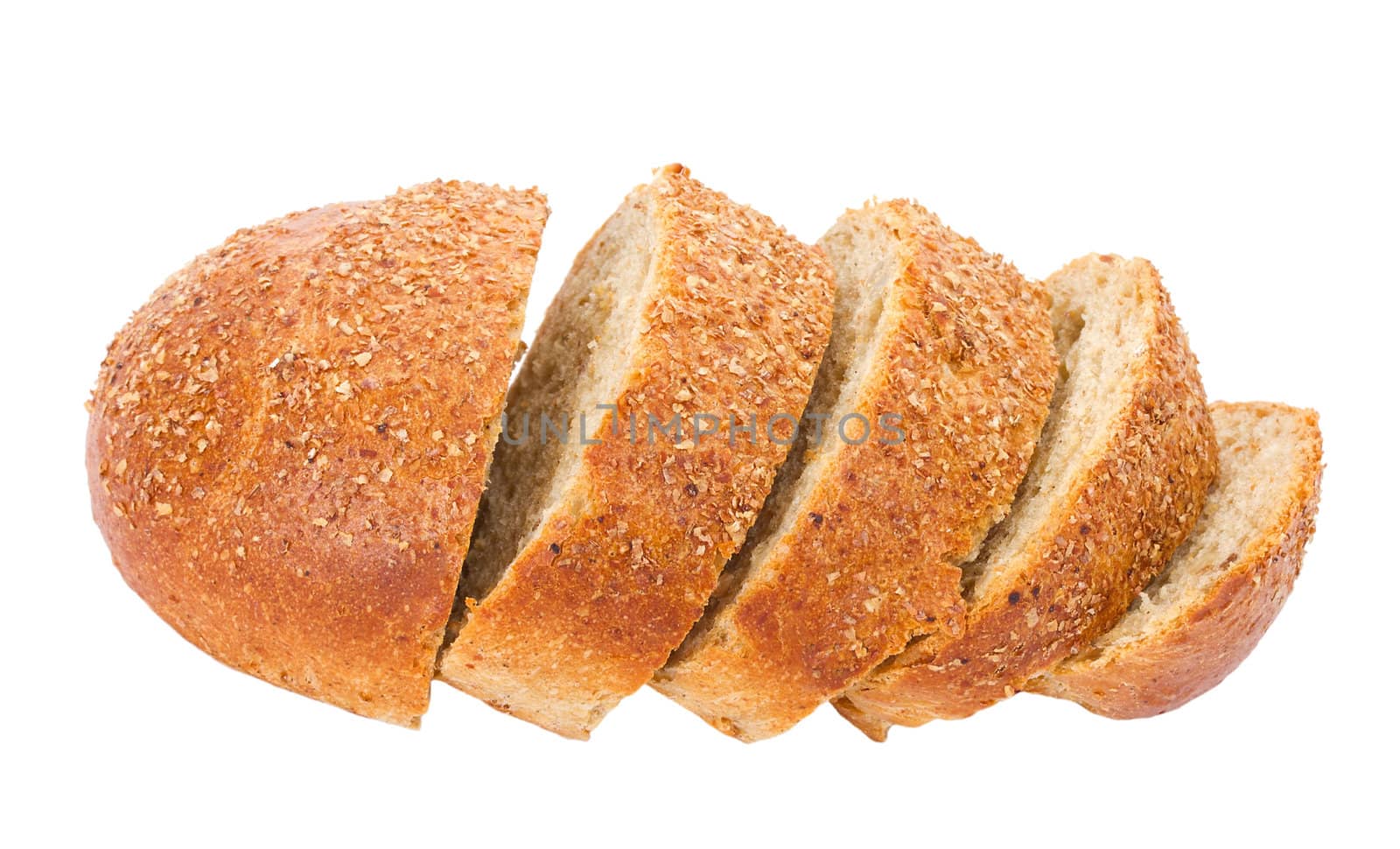 sliced loafs of bread by Alekcey