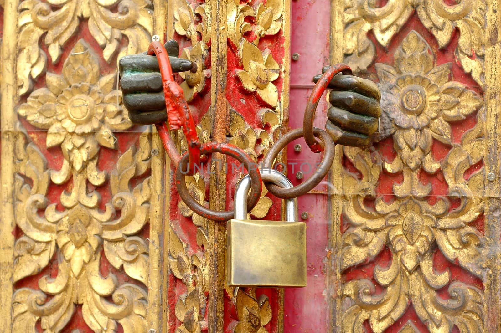 door locked