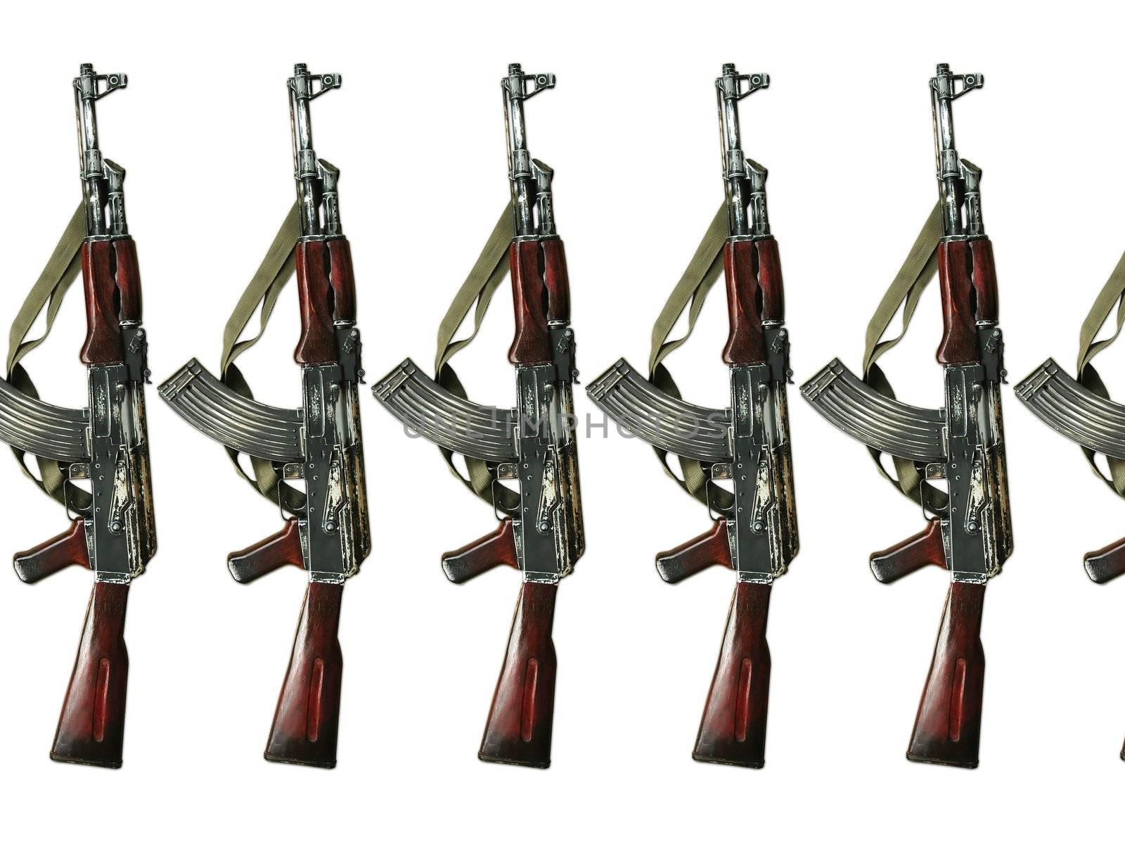 ak 47 isolated