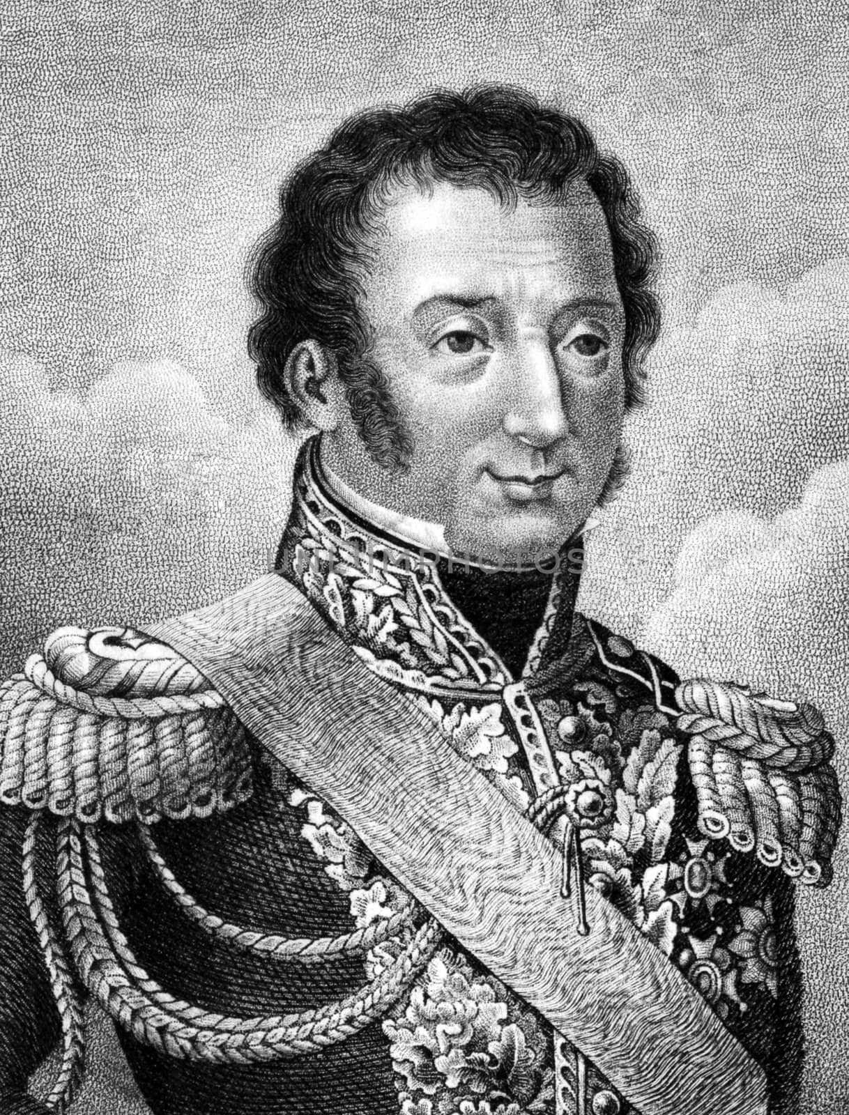 Louis-Auguste-Victor, Count de Ghaisnes de Bourmont by Georgios
