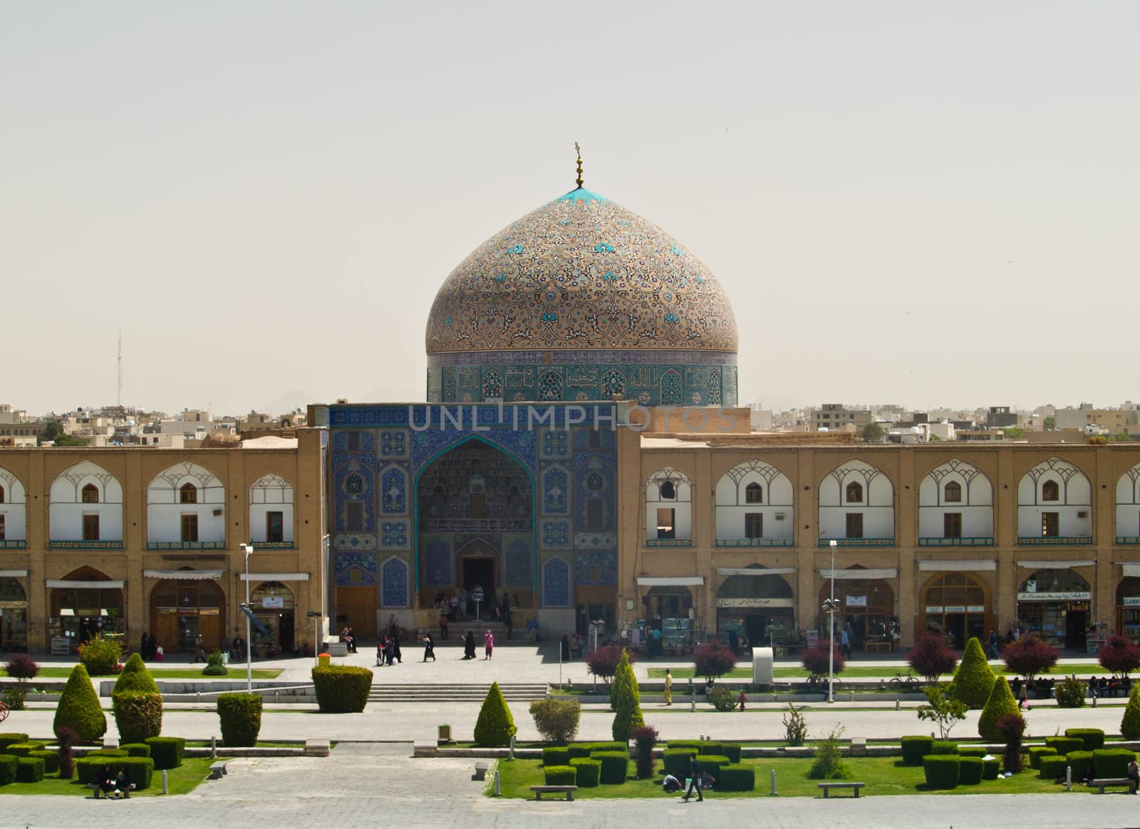 Sheikh Lotf Allah Mosque at Naqsh-e Jahan Square in Isfahan, Iran