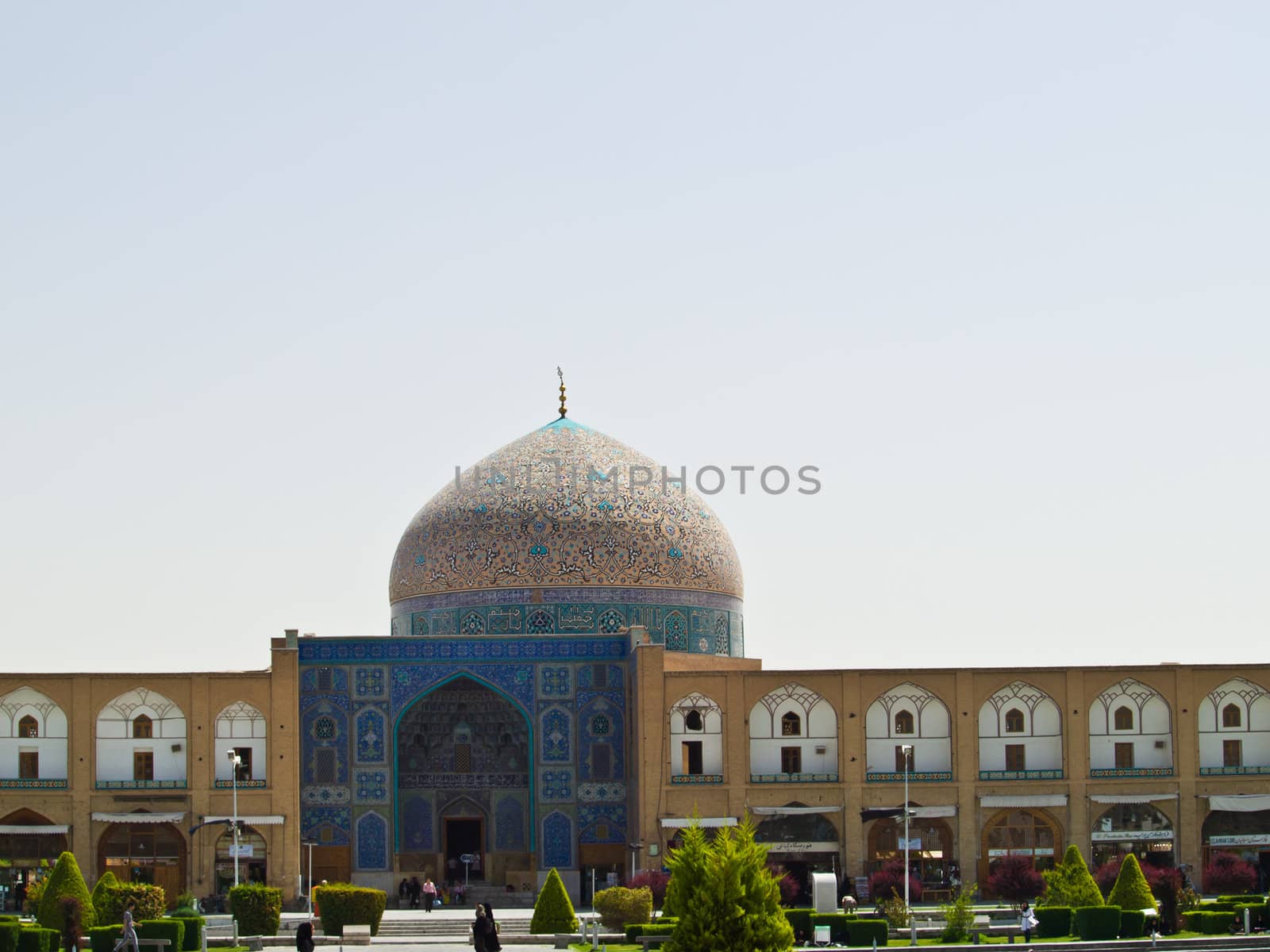 Sheikh Lotf Allah Mosque at Naqsh-e Jahan Square in Isfahan, Iran