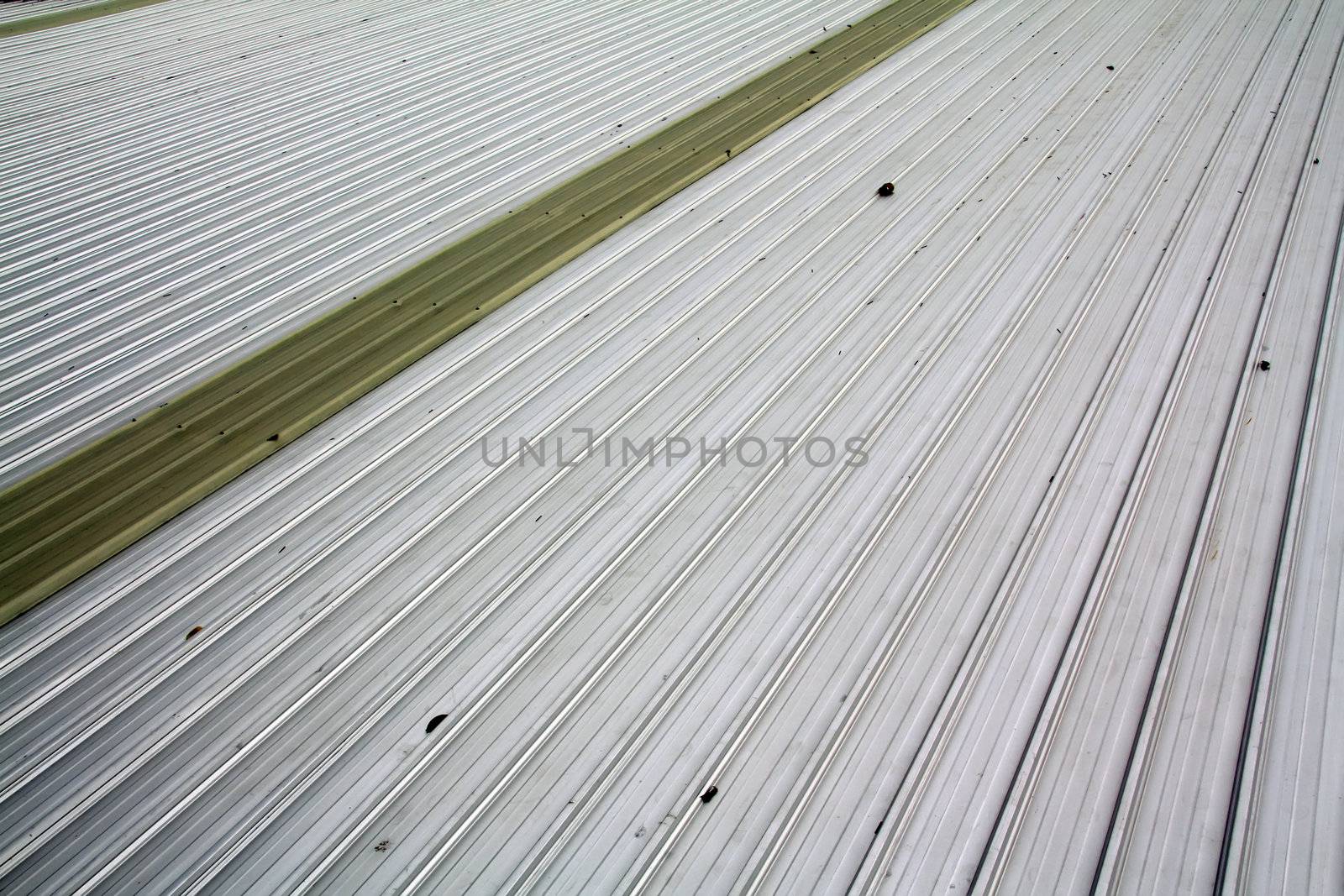 Background roof made of steel