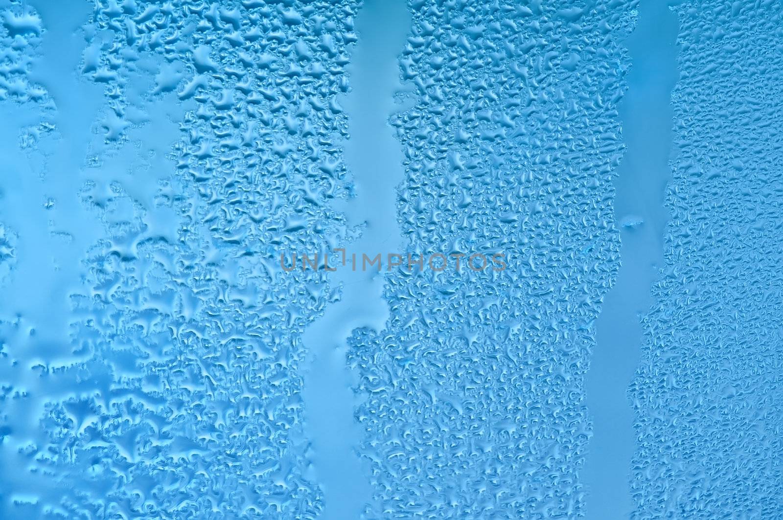 Water raindrops on the window after rain for background