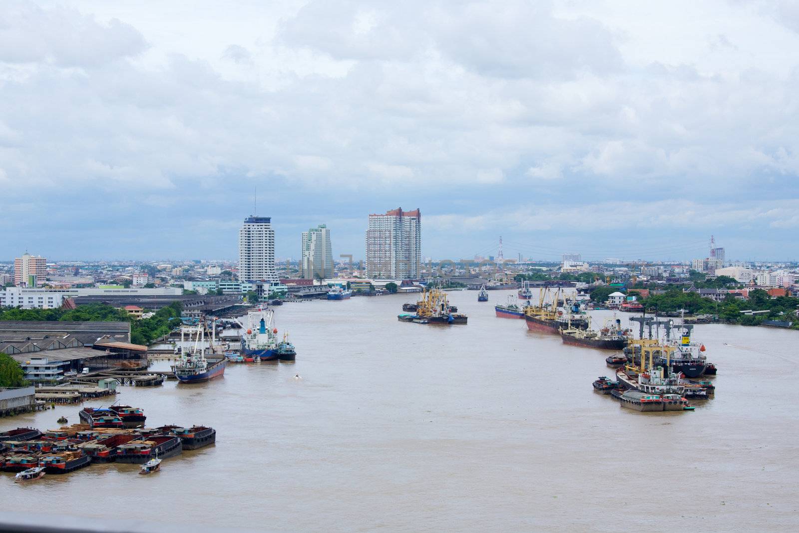 Chao Praya River in Bangkok