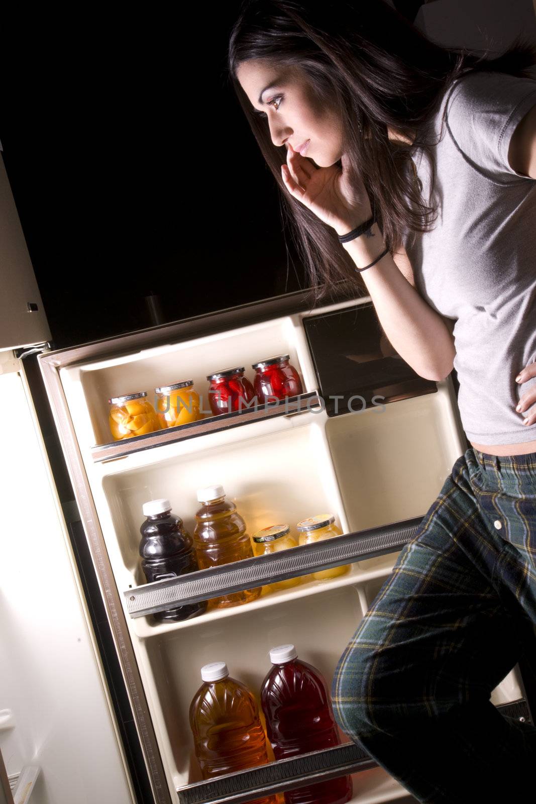 She gets Into the Fridge by ChrisBoswell