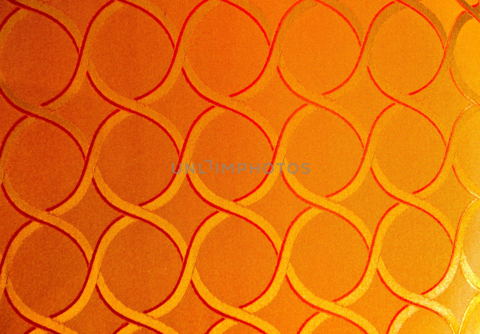 Orange leather pattern by gjeerawut