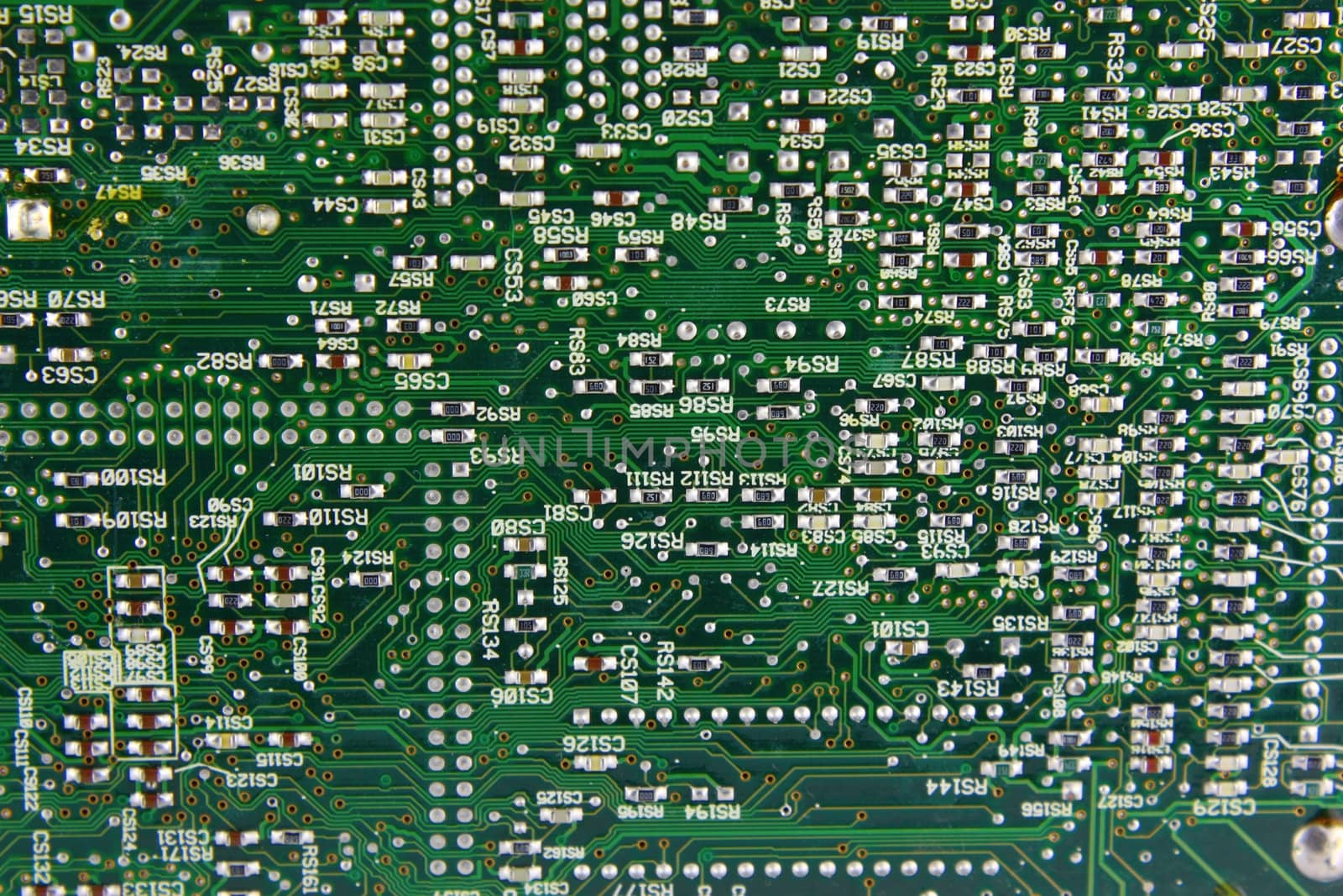 Abstract background with computer circuit board 