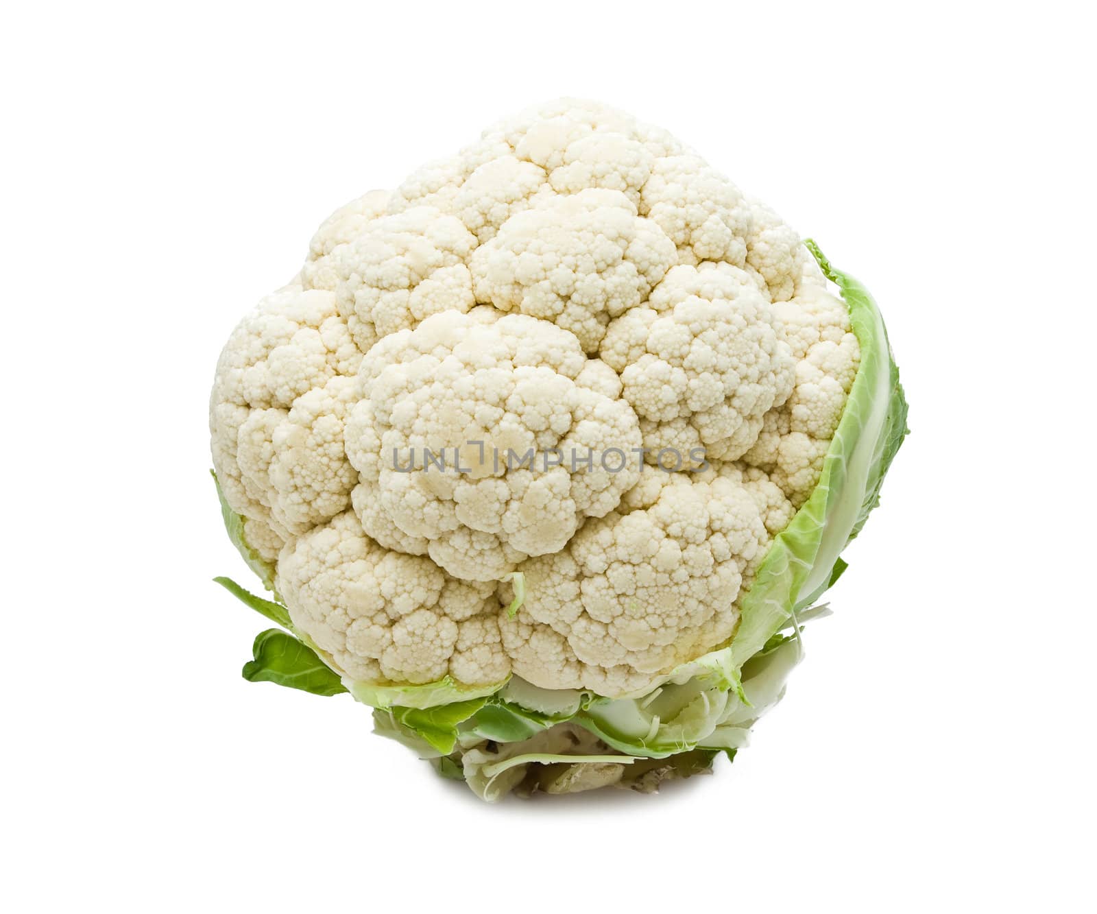 Cauliflower isolated on white background