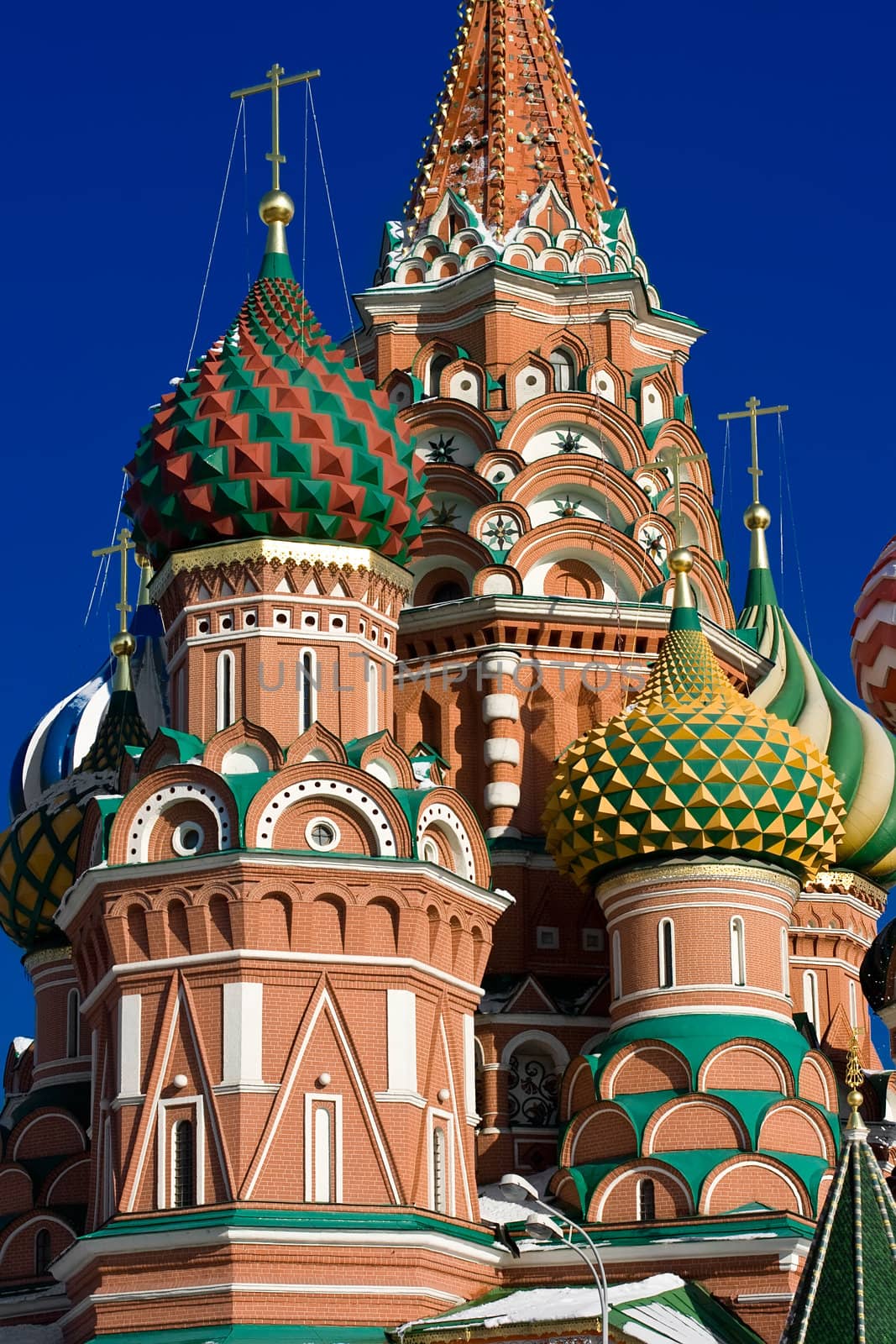 St Basil's Cathedral on Red Square, Moscow, Russia