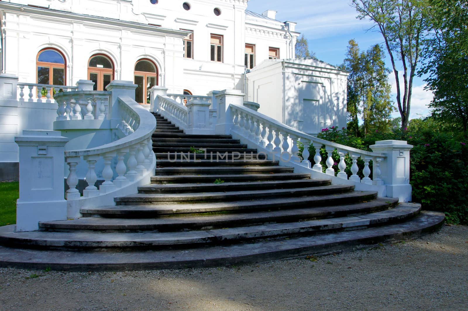 Manor in the central Estonia. 18 century. Puurmani.