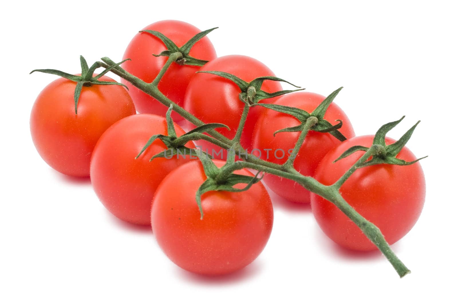 Fresh tomatoes isolated on whtie background
