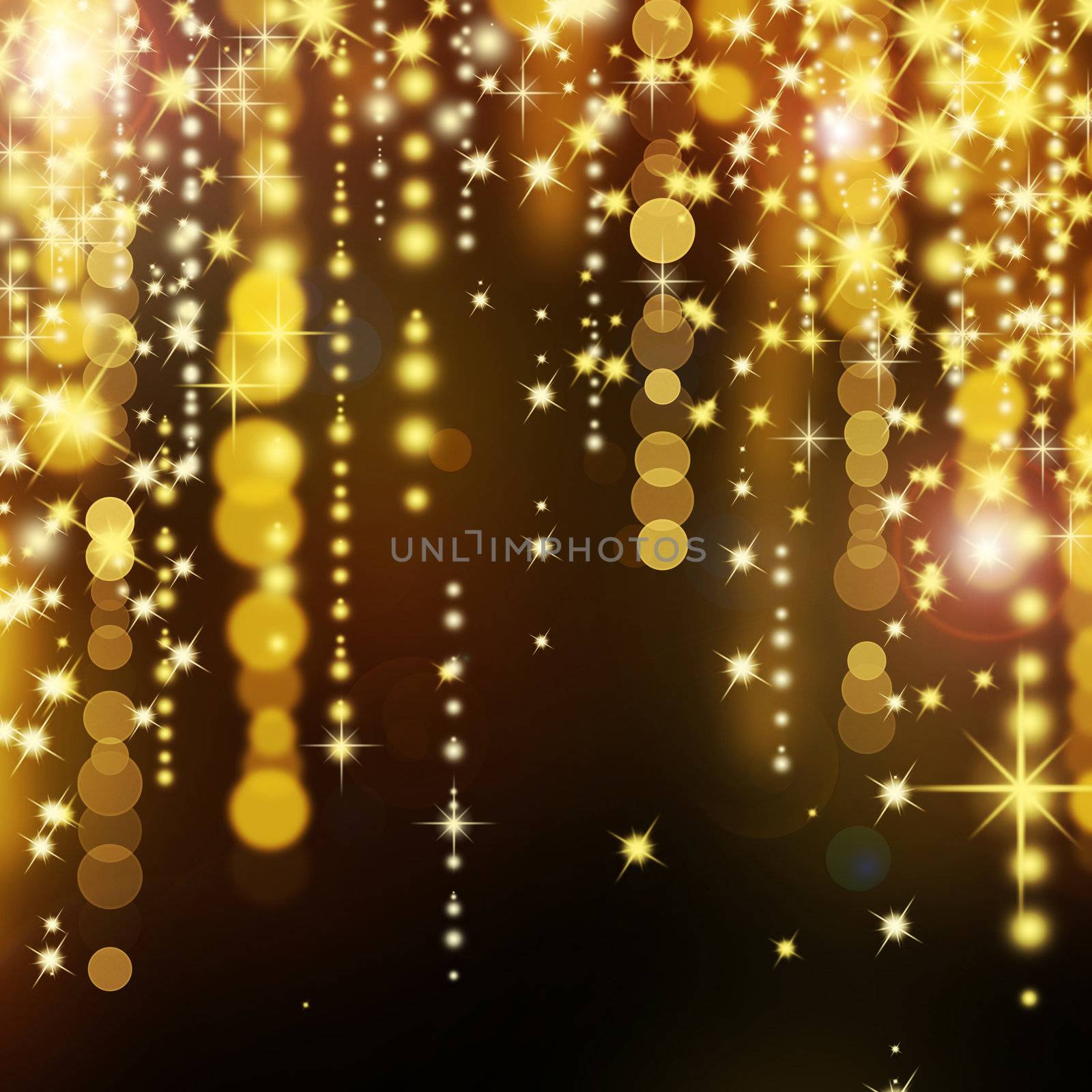 Abstract Golden Background  by SubbotinaA