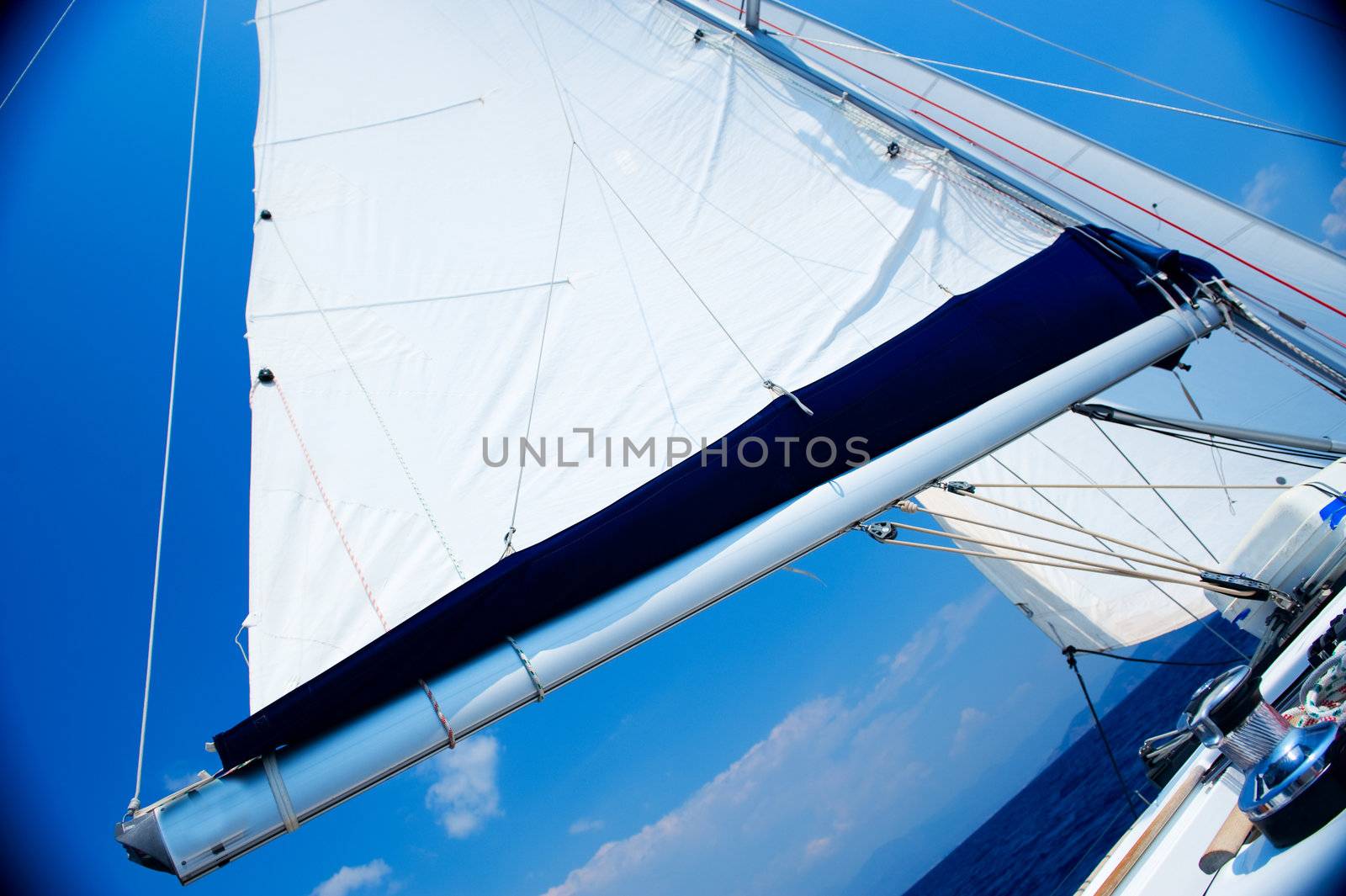 Travel .Luxury Yacht. Sailing by SubbotinaA