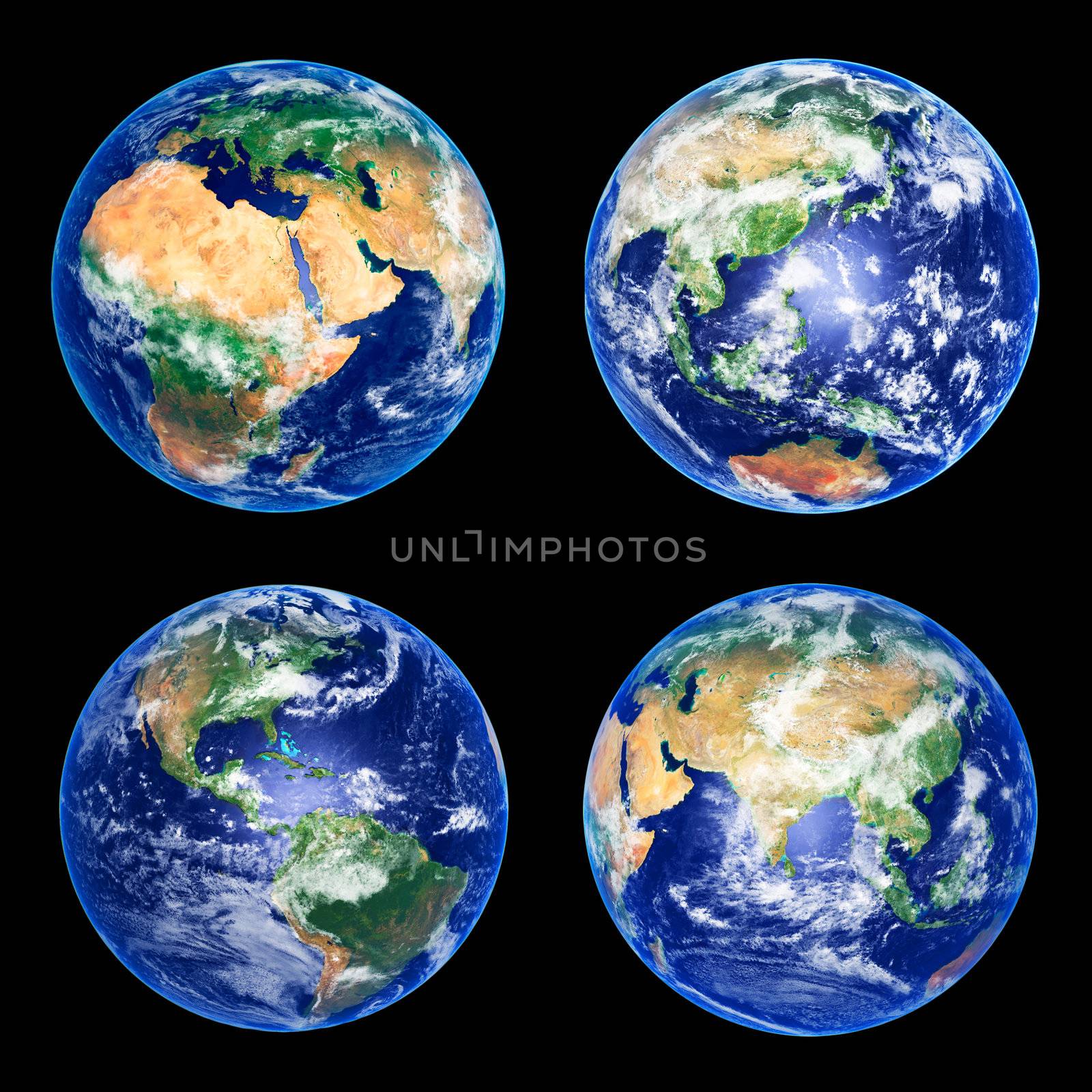 Earth Globes by sailorr