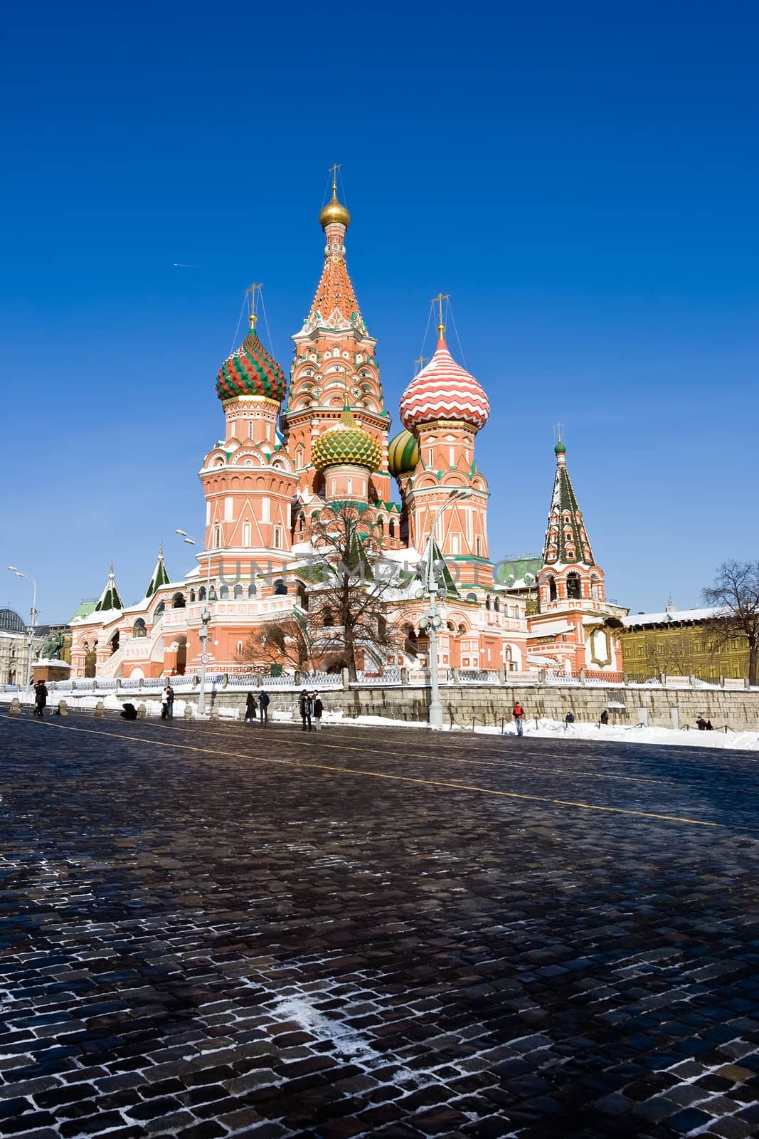 St Basil's Cathedral on Red Square, Moscow, Russia