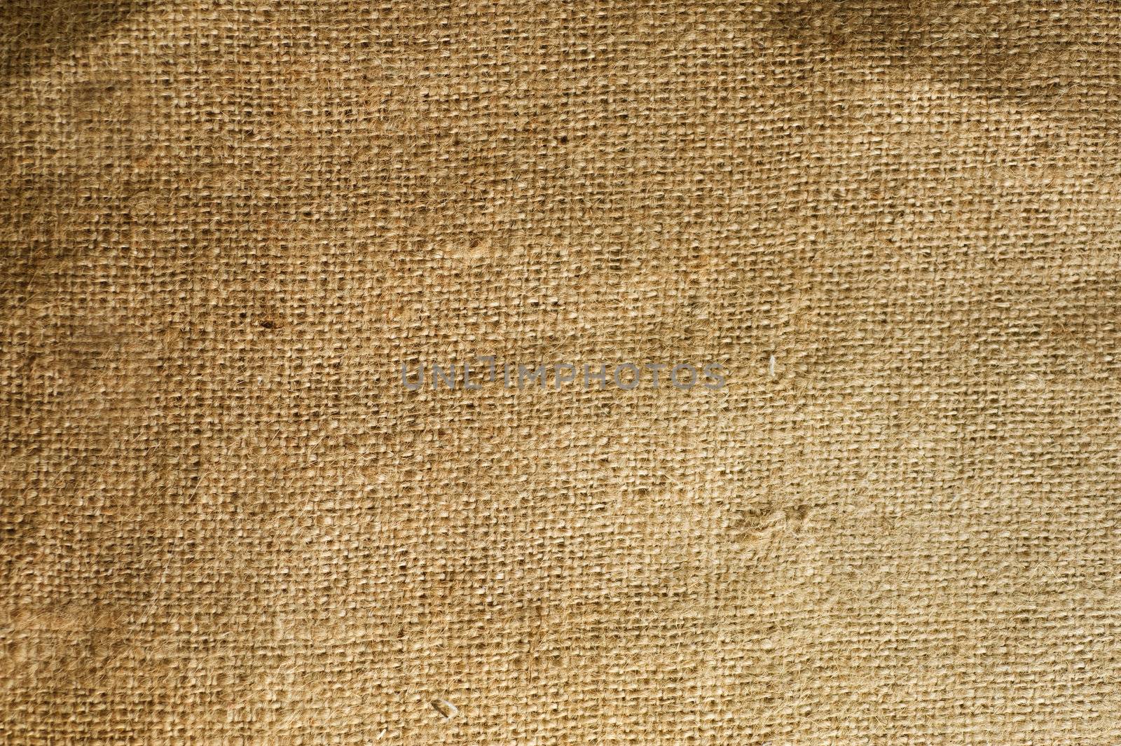 Texture of sack. Burlap background by SubbotinaA