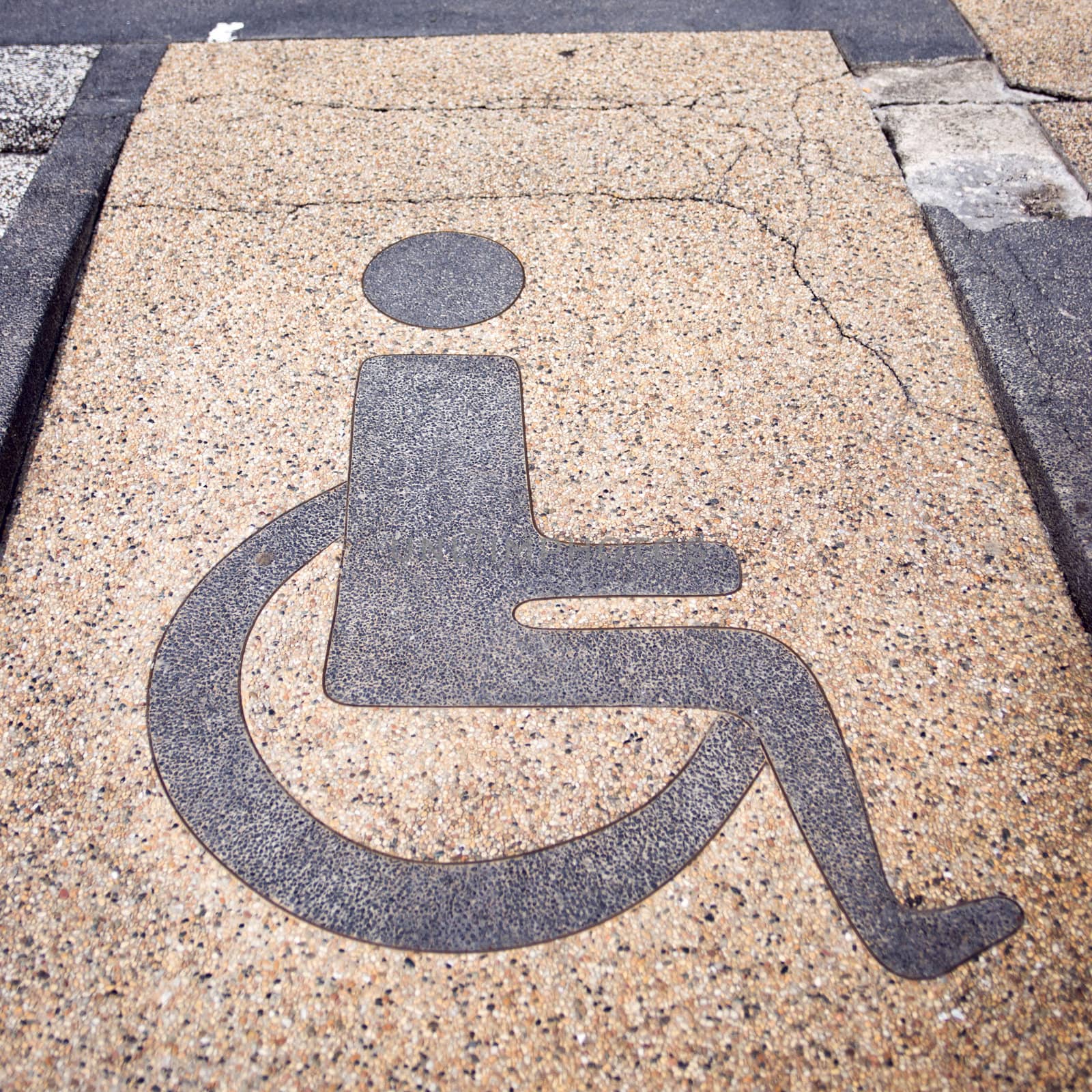 Disabled sign by timbrk