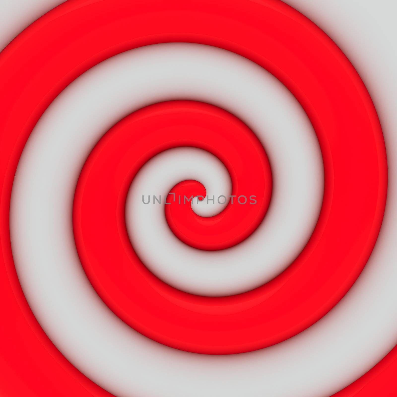 Red and white swirl by timbrk