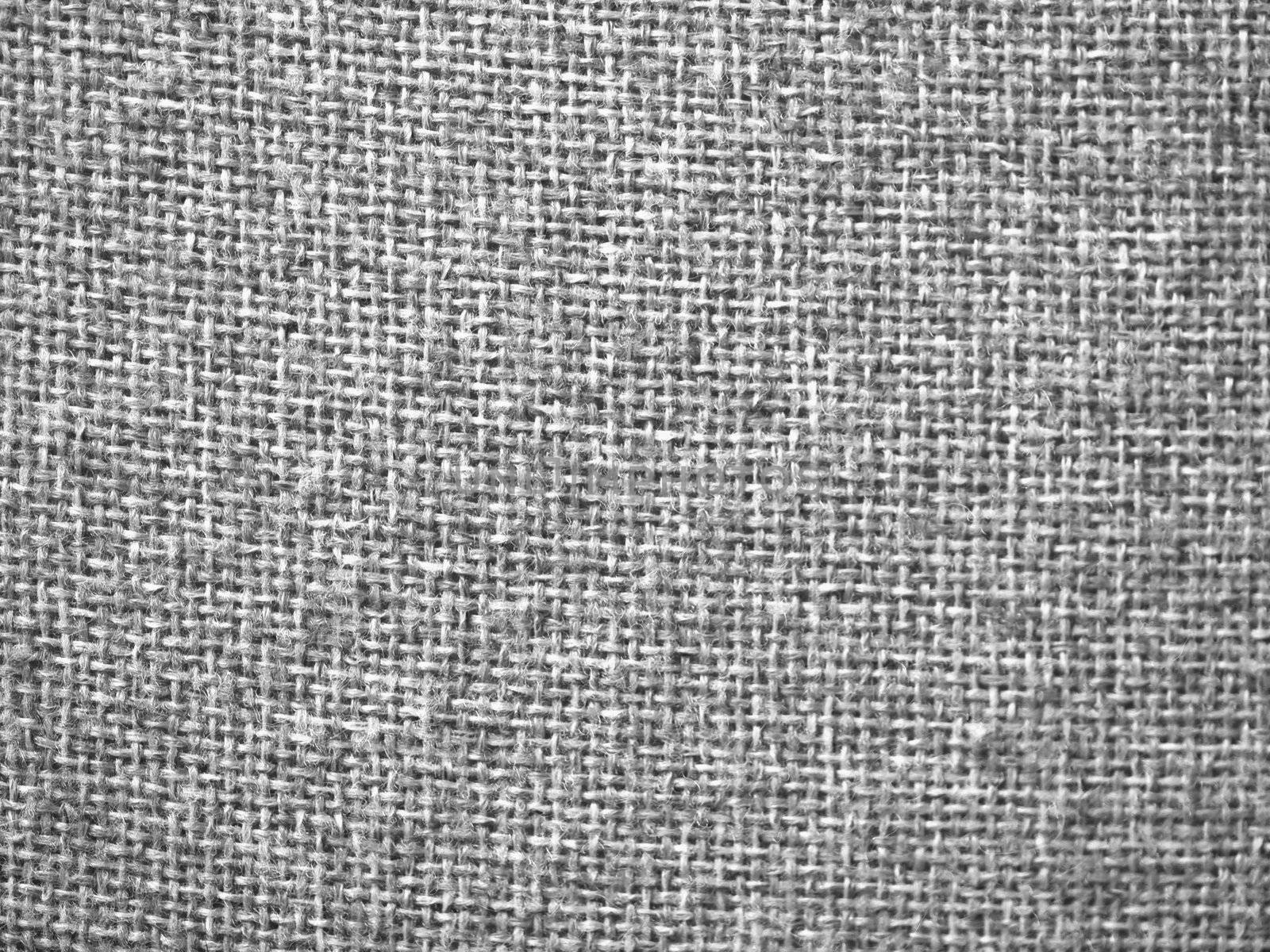 Burlap Gray Fabric Texture Background by Frankljunior