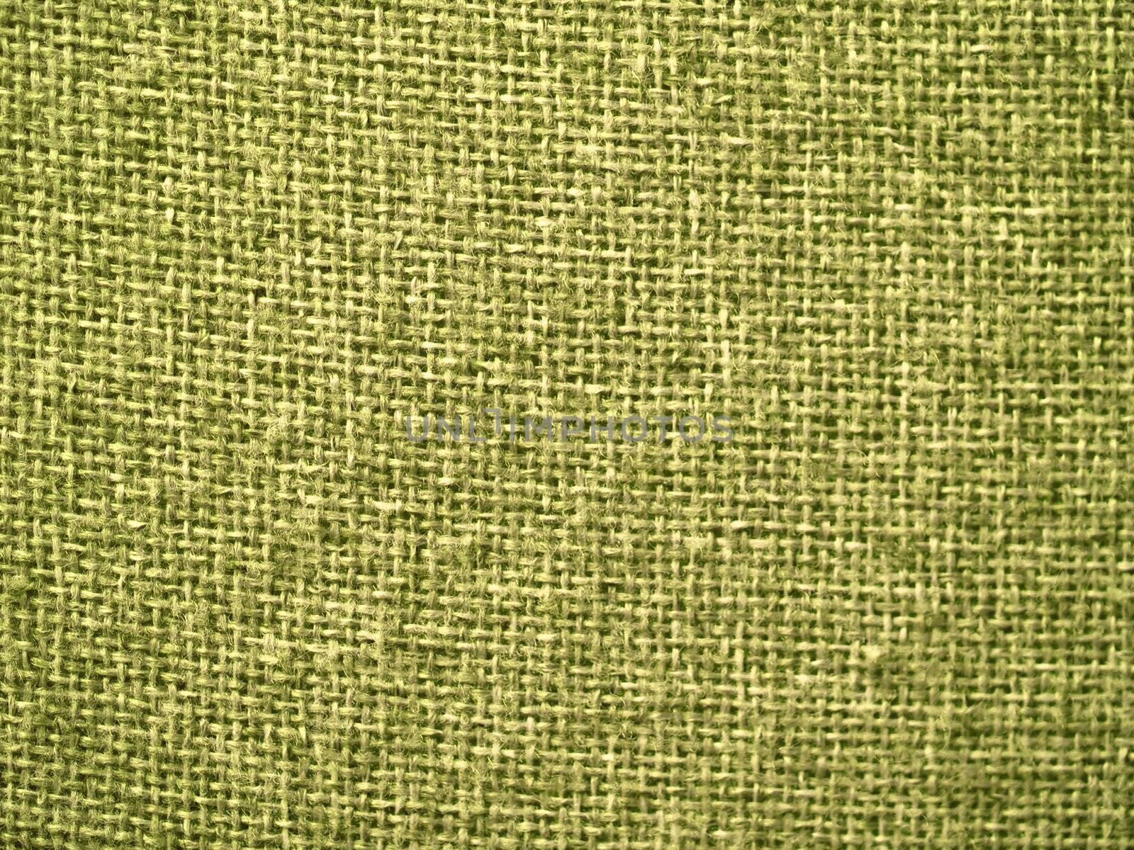 Burlap Yellow Fabric Texture Background by Frankljunior