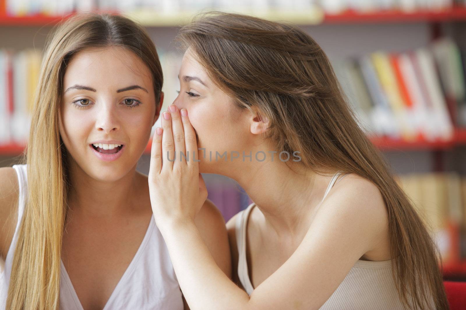 Teenage Student Gossip by stokkete