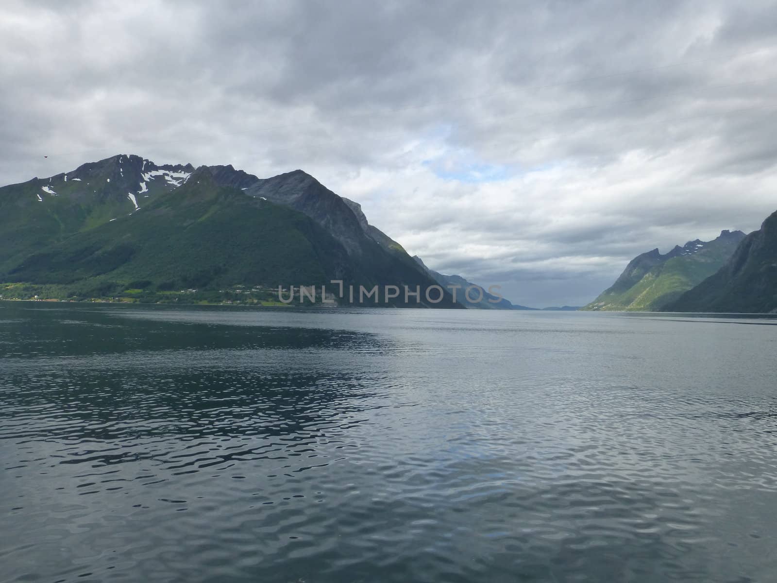 Hjoerundfjord nortwest Norway