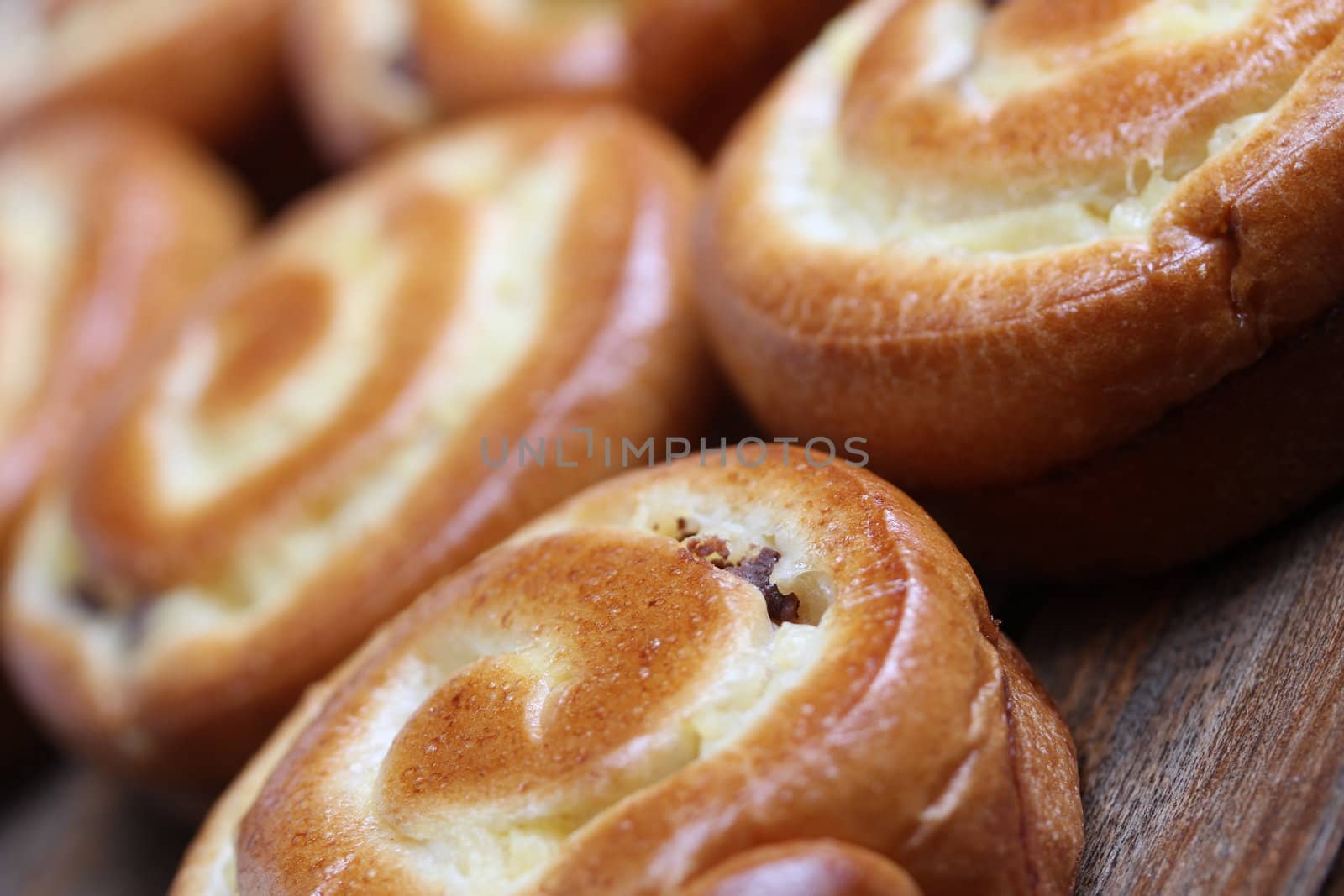 chocolate pastry snails by Teka77