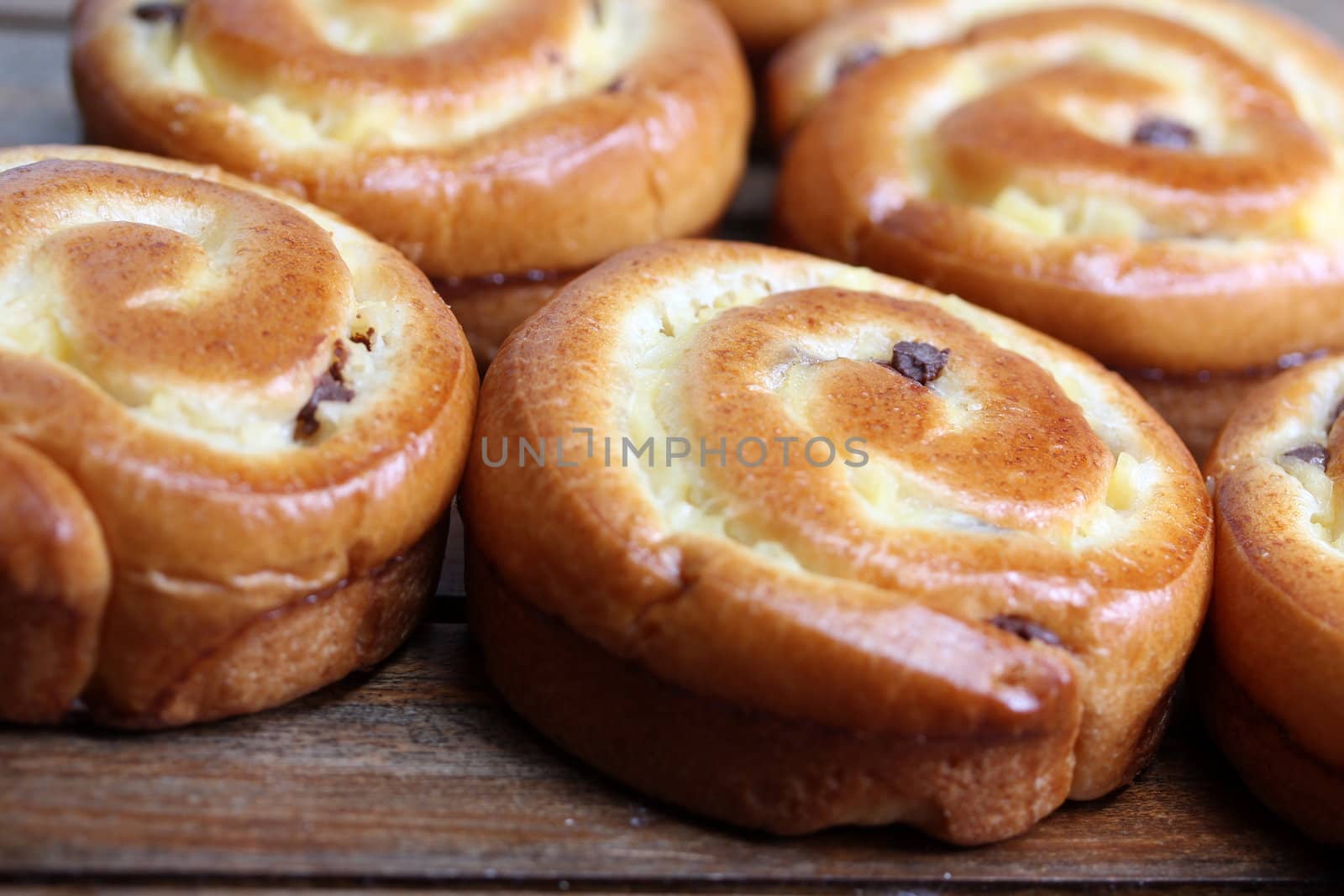 chocolate pastry snails by Teka77