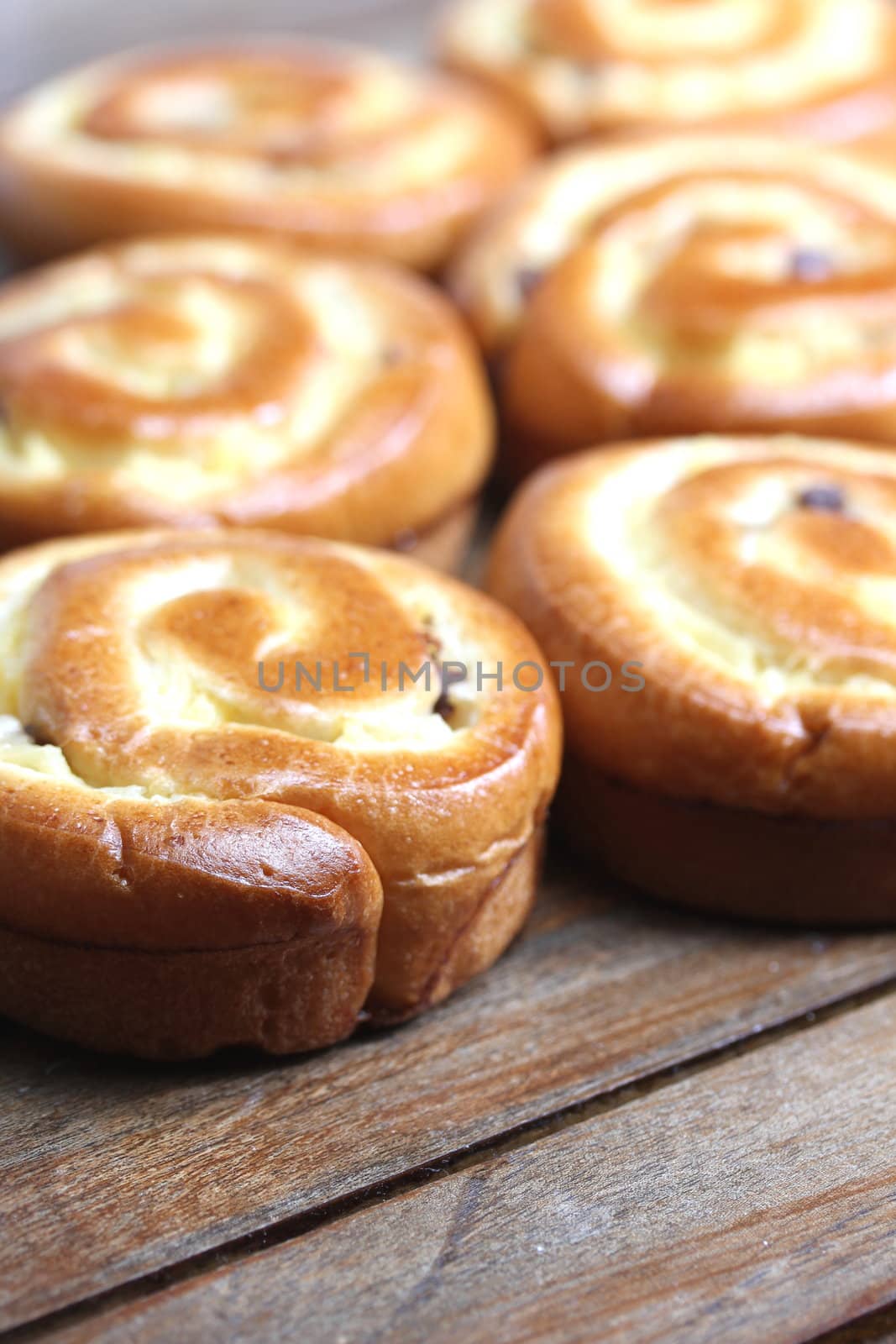 chocolate pastry snails