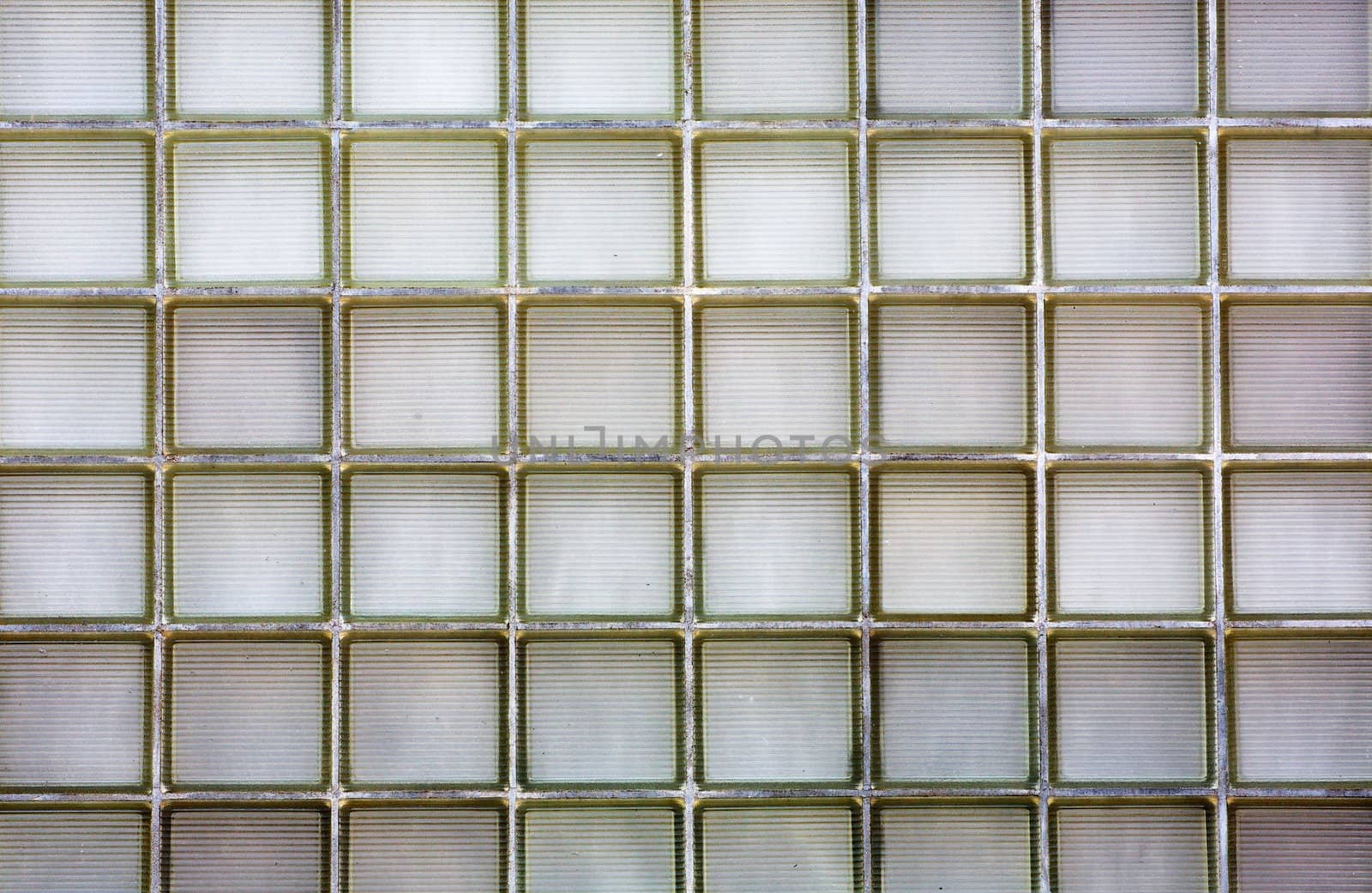 Ribbed Glass block wall
 by bobkeenan