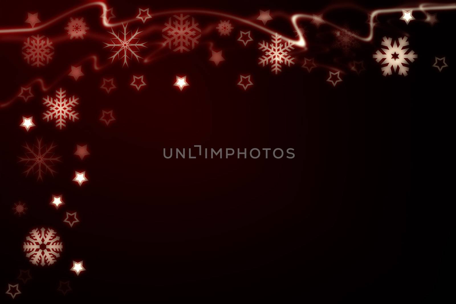 christmas background for your designs with stars and snowflakes
