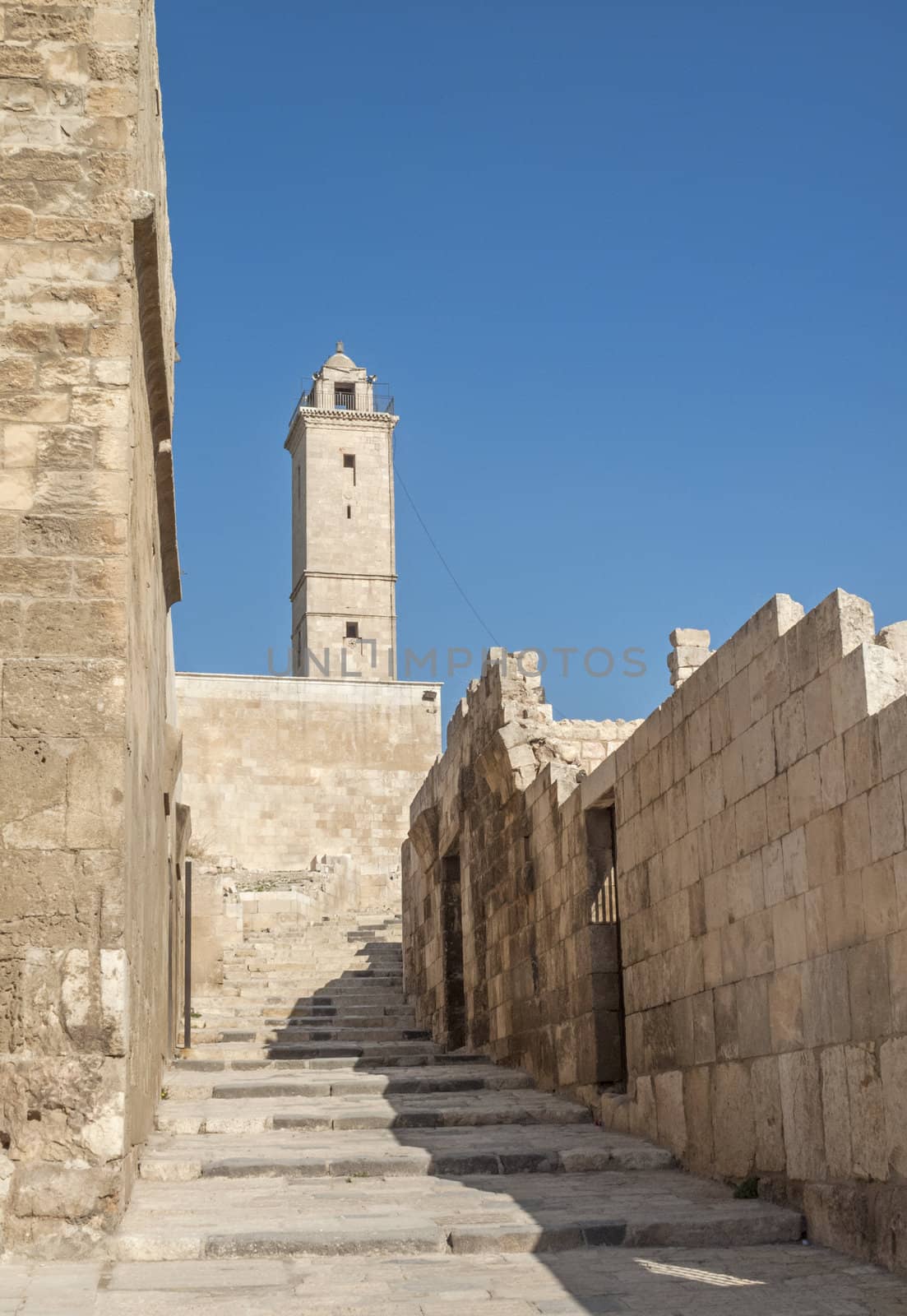 aleppo ancient citadel in syria