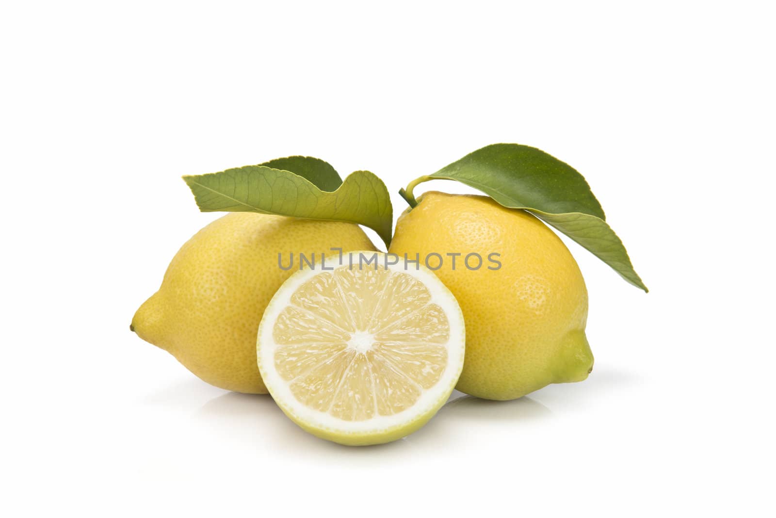 Two lemons and a half cut by angelsimon