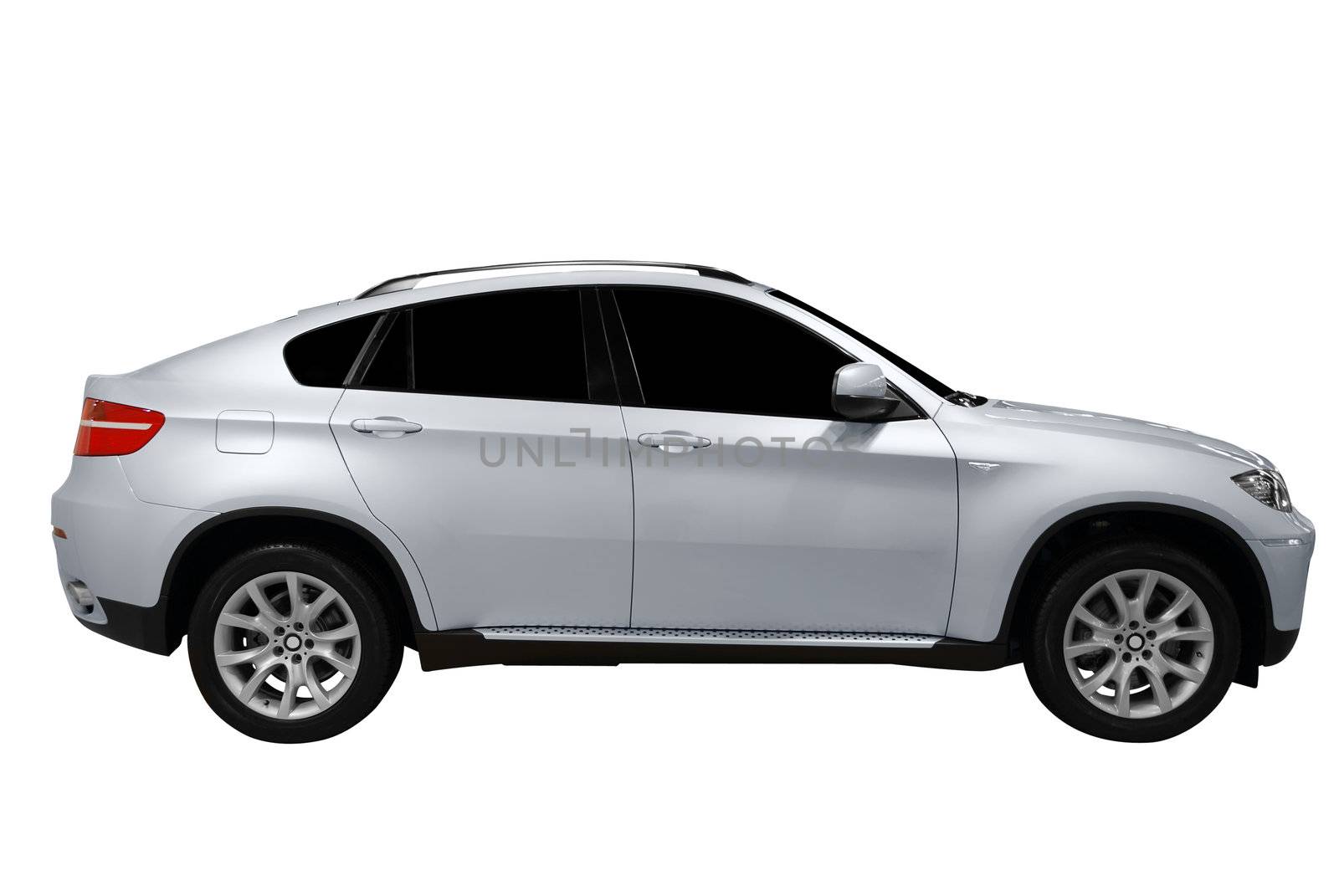 Grand 4x4 suv isolated on white