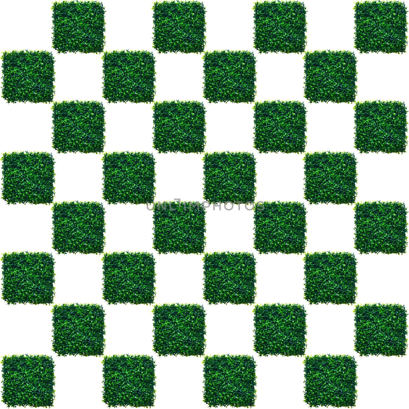 Artificial Grass Chess board texture