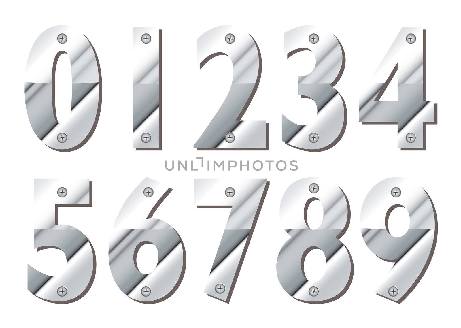 Silver numbers by nicemonkey
