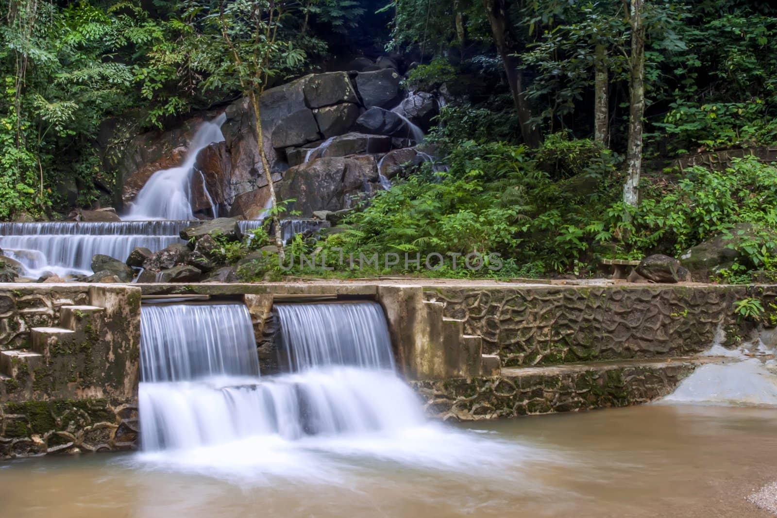 Kathu Waterfall in Kathu District of Phuket