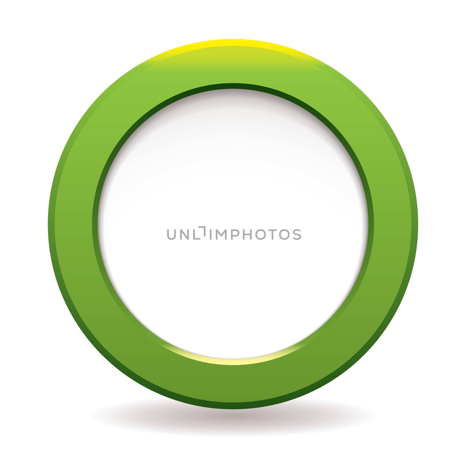 Green circle icon by nicemonkey