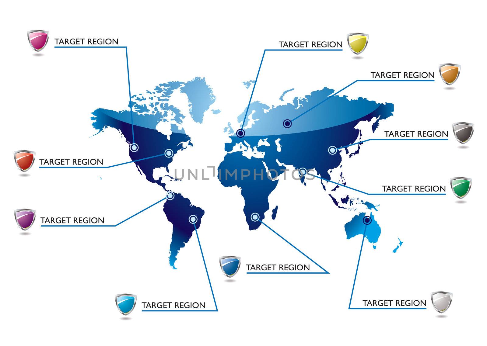 Info world map by nicemonkey