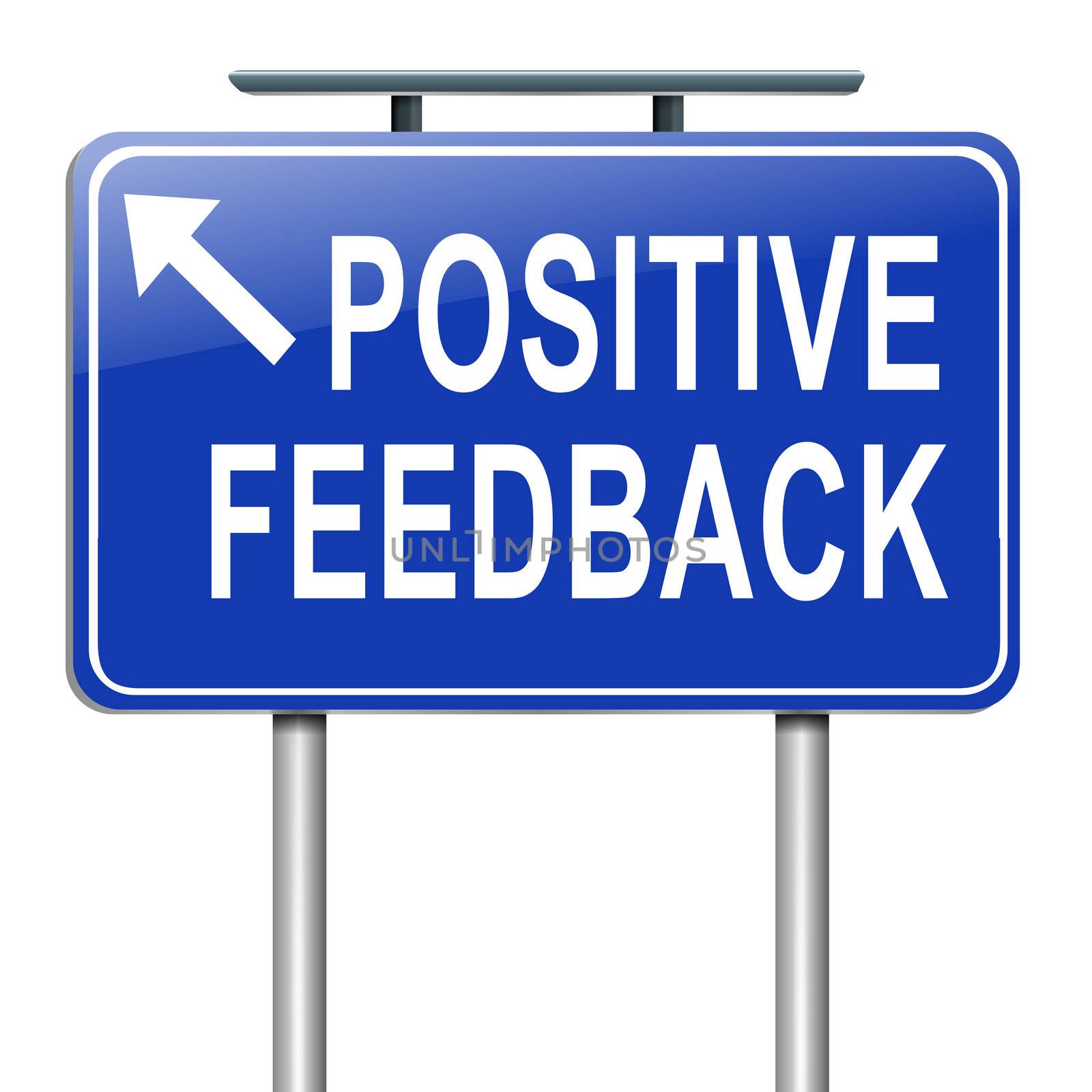 Positive feedback concept. by 72soul