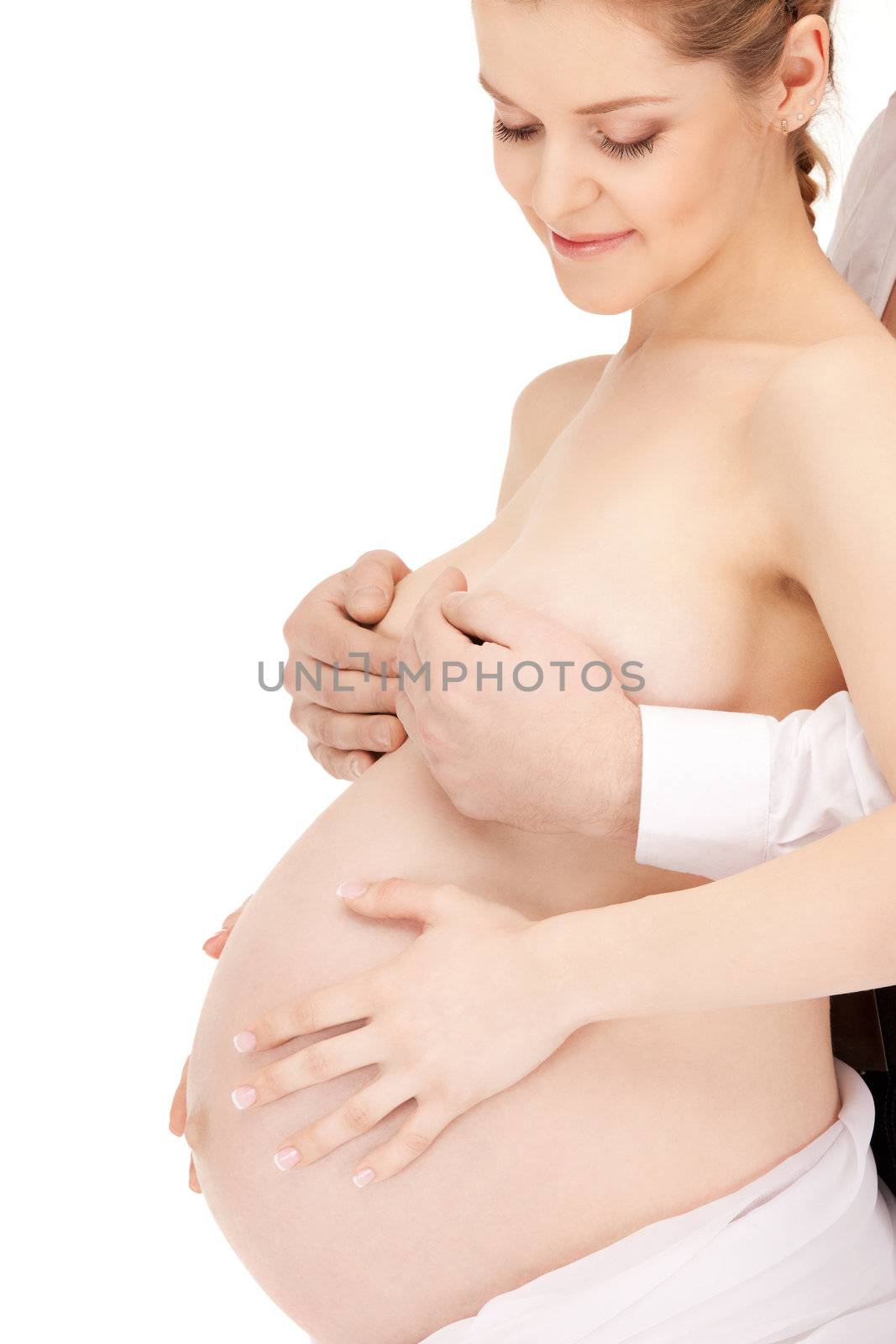 pregnant woman by dolgachov