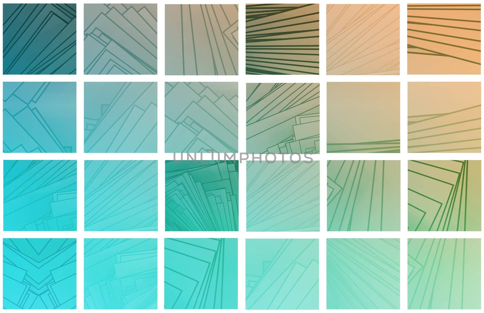 Square Creative Background with Copyspace for Art