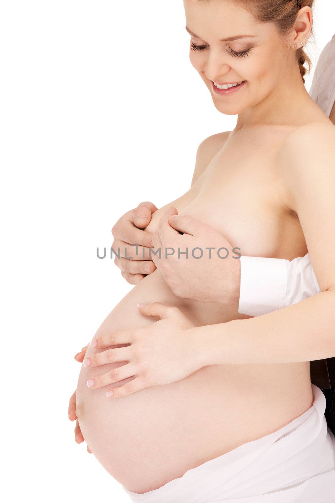 pregnant woman by dolgachov
