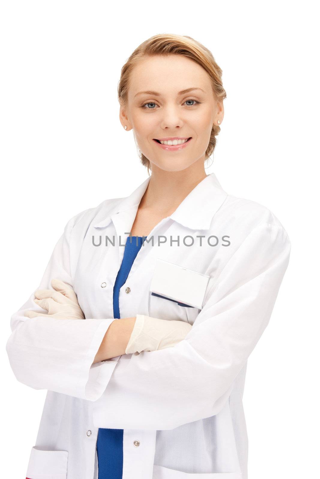 attractive female doctor by dolgachov