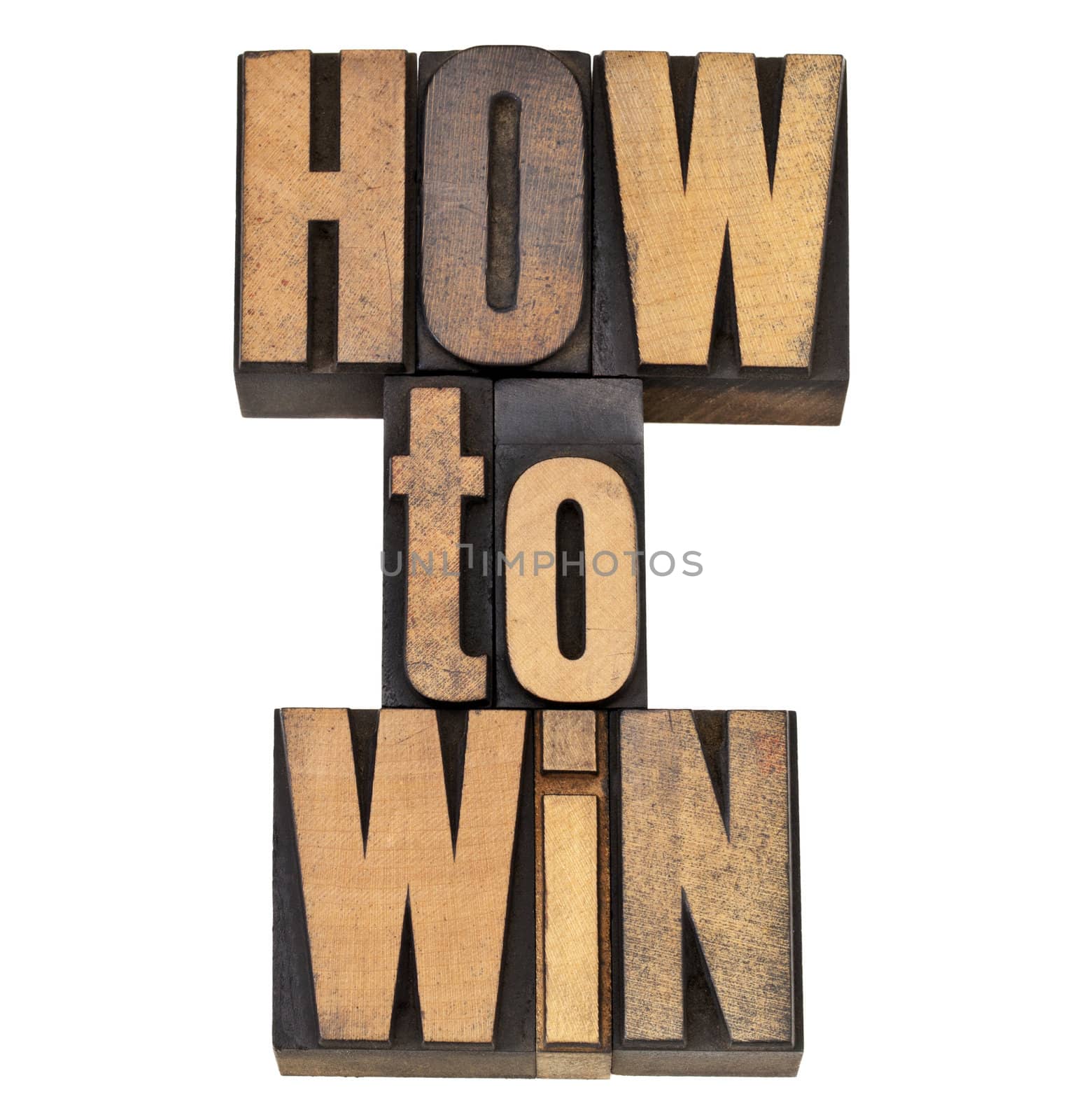how to win in letterpress type by PixelsAway