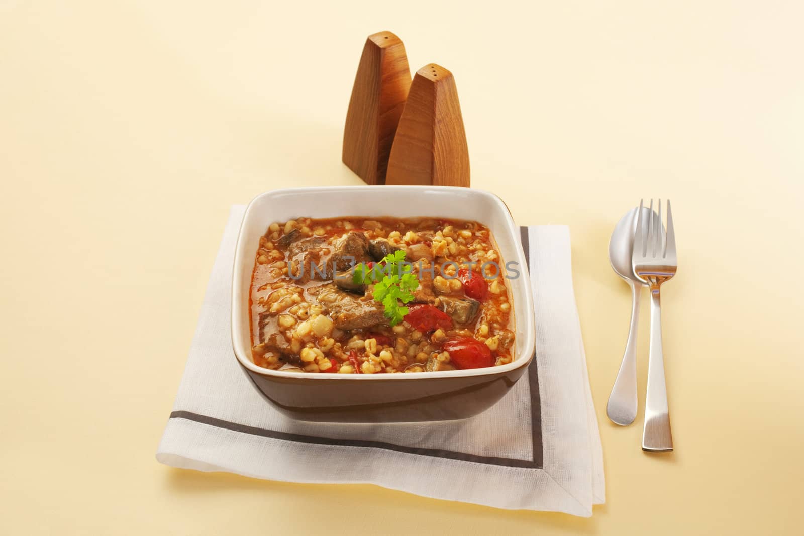 Lamb and Barley Stew by Travelling-light